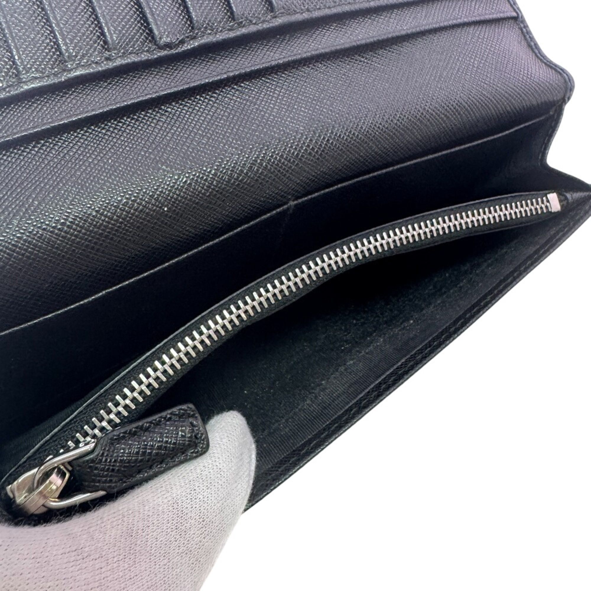 Saffiano Leather Long Wallet (Bi-Fold) (Pre-Owned) - Prada - Modalova