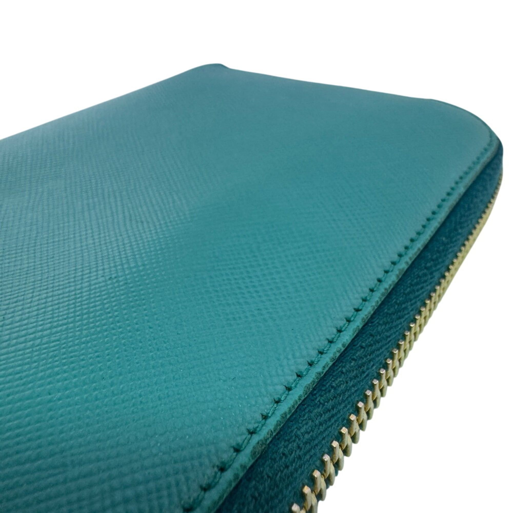 Saffiano Leather Long Wallet (Bi-Fold) (Pre-Owned) - Prada - Modalova