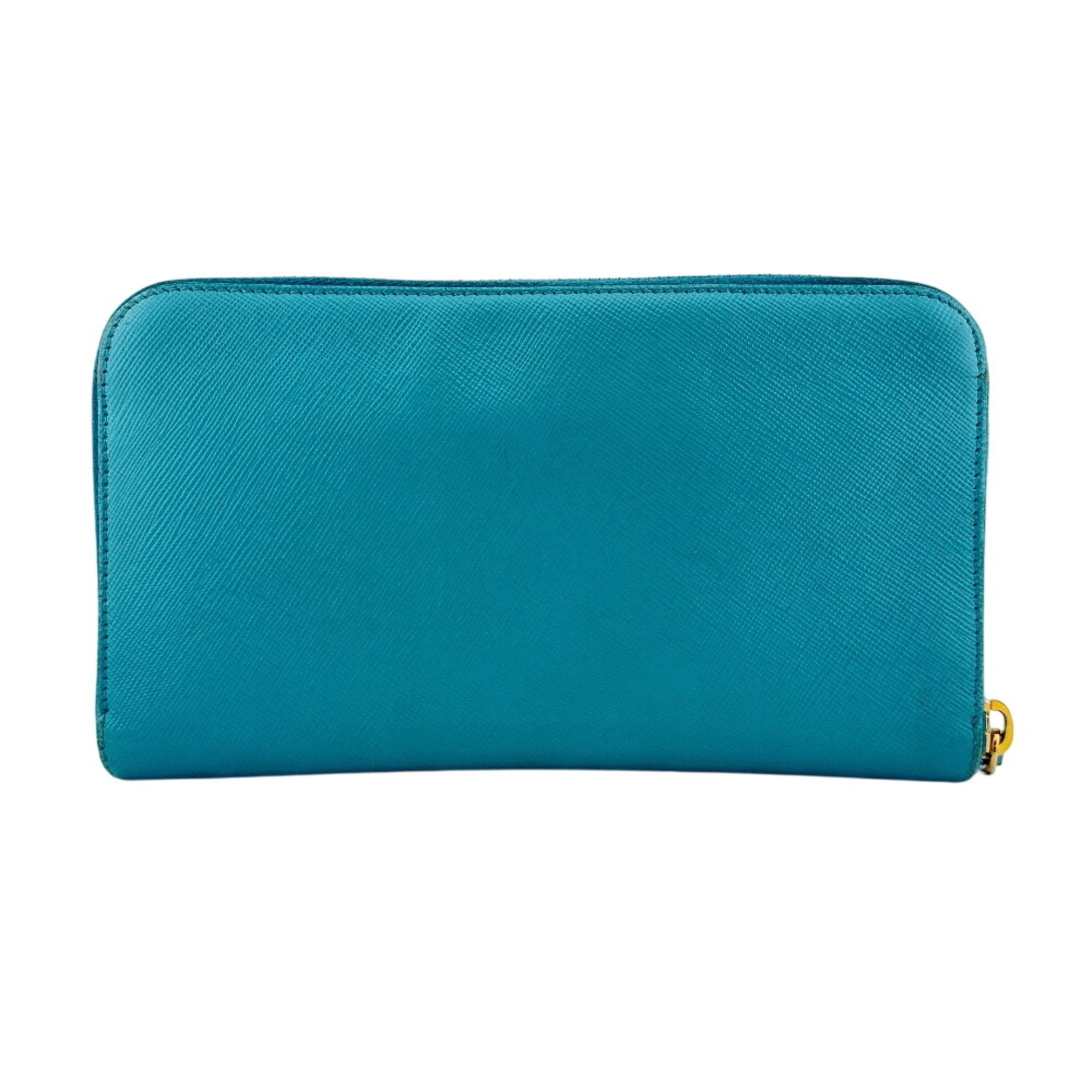 Saffiano Leather Long Wallet (Bi-Fold) (Pre-Owned) - Prada - Modalova