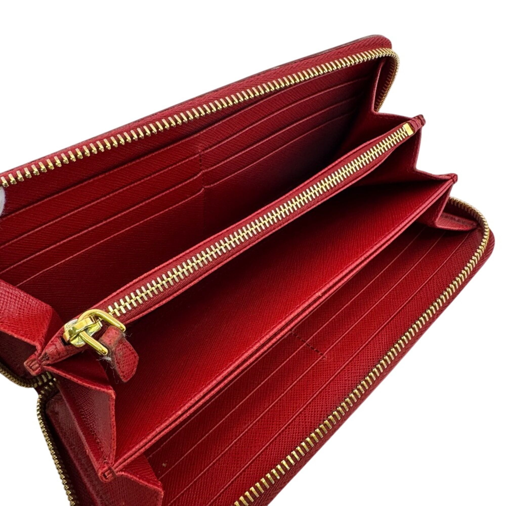 Saffiano Leather Long Wallet (Bi-Fold) (Pre-Owned) - Prada - Modalova