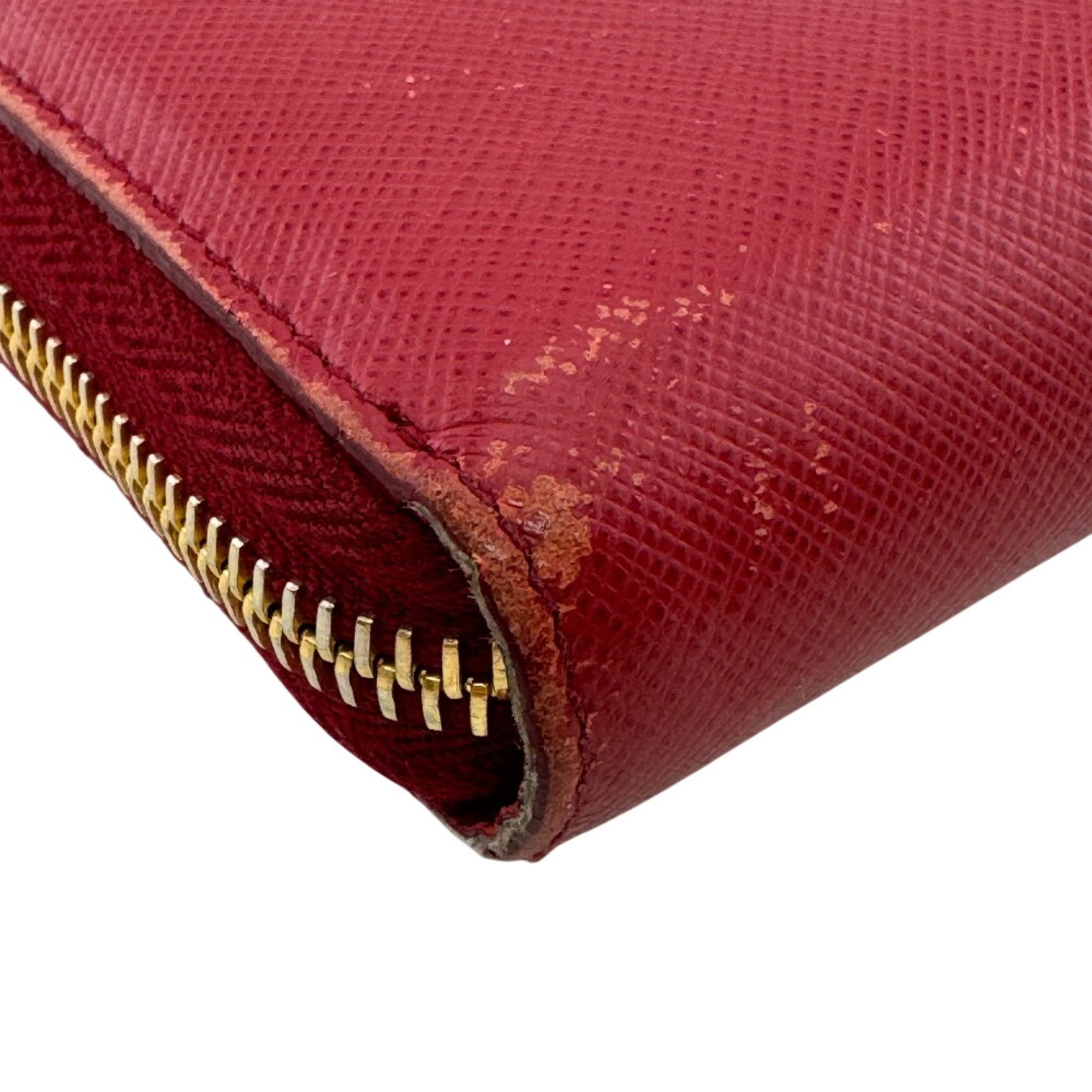 Saffiano Leather Long Wallet (Bi-Fold) (Pre-Owned) - Prada - Modalova