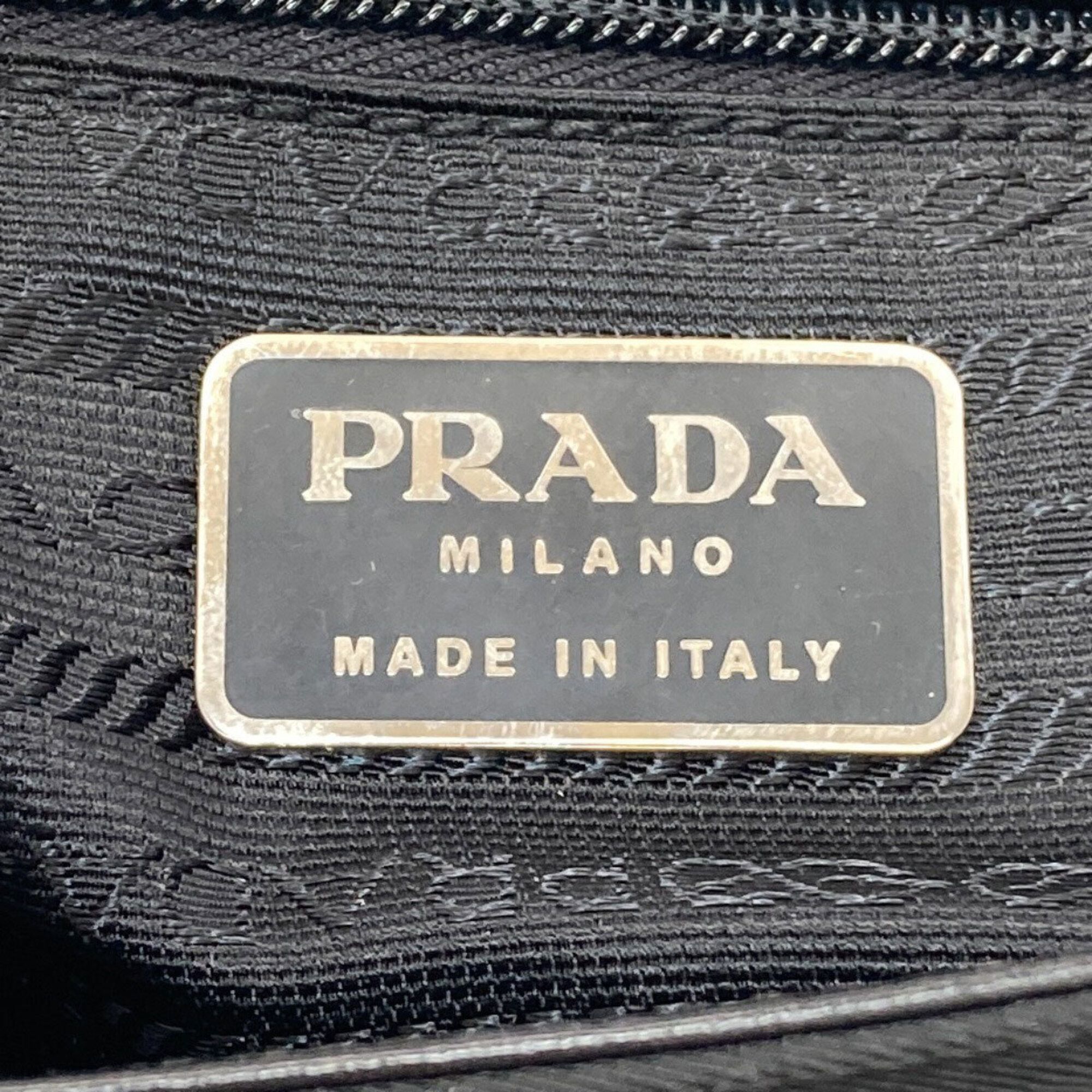 Nylon Leather Handbag (Pre-Owned) - Prada - Modalova