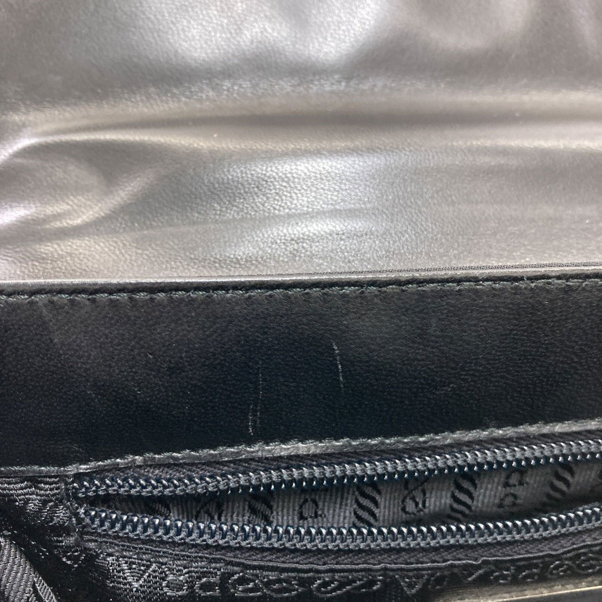 Nylon Leather Handbag (Pre-Owned) - Prada - Modalova