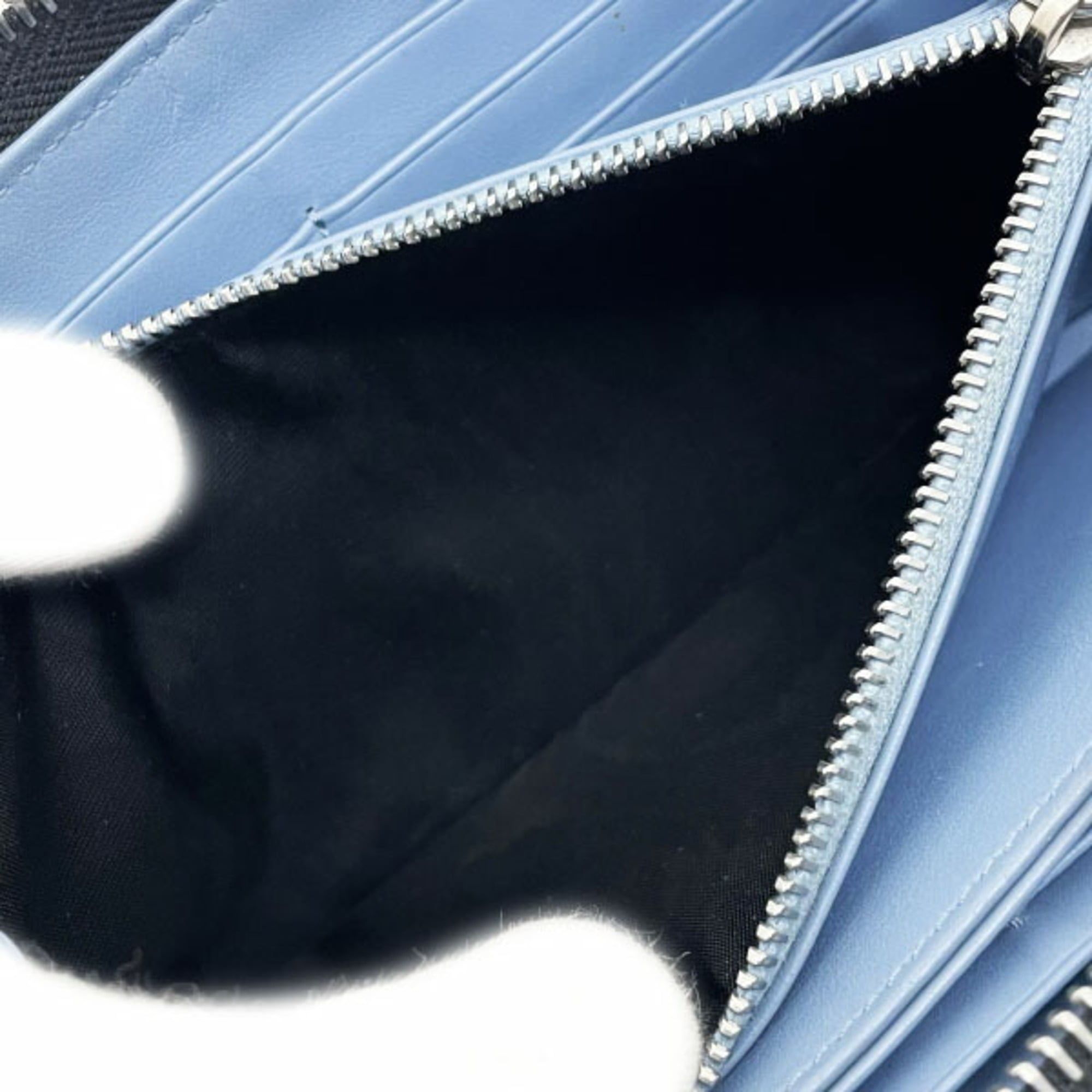 Leather Long Wallet (Bi-Fold) (Pre-Owned) - Prada - Modalova