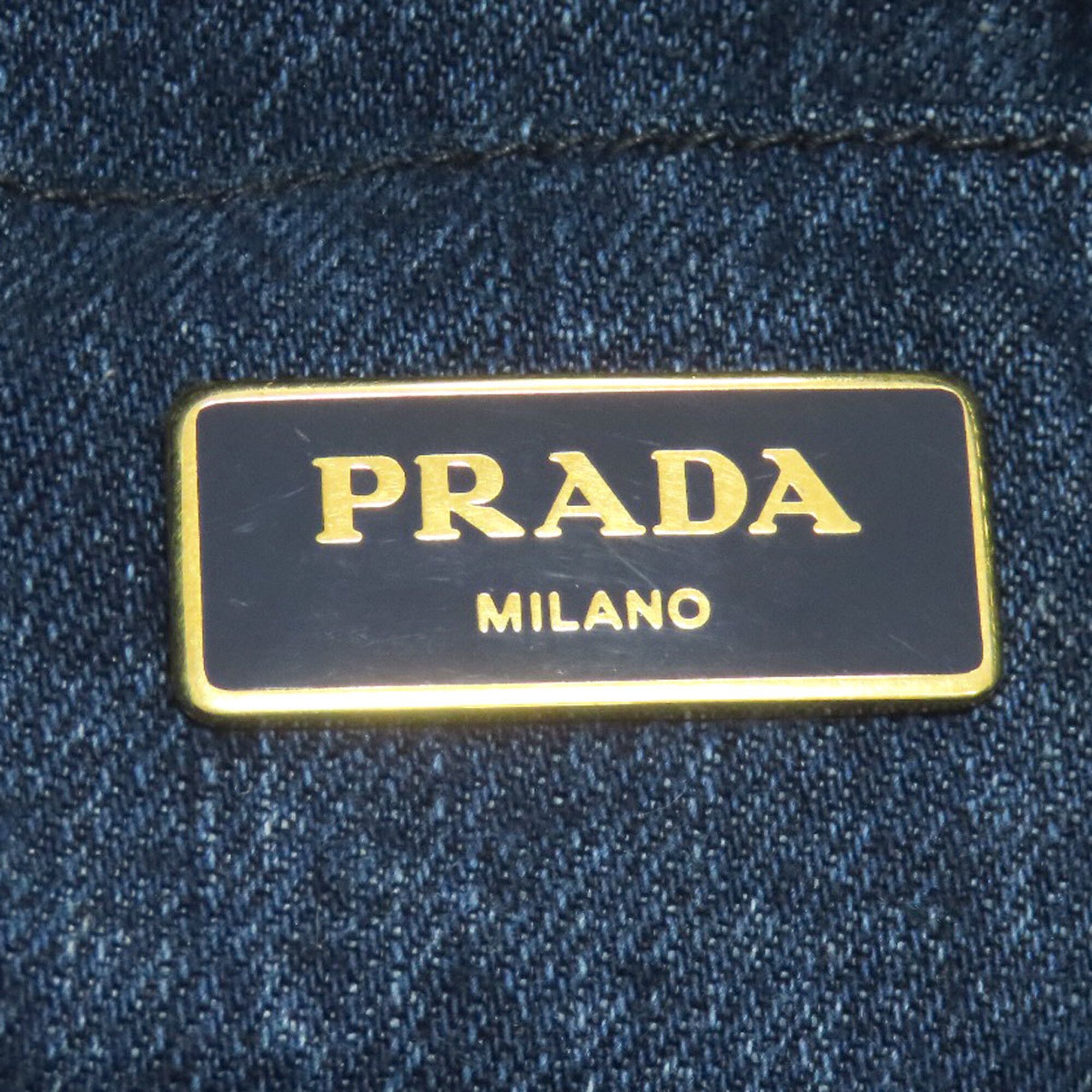 Denim Tote Bag (Pre-Owned) - Prada - Modalova