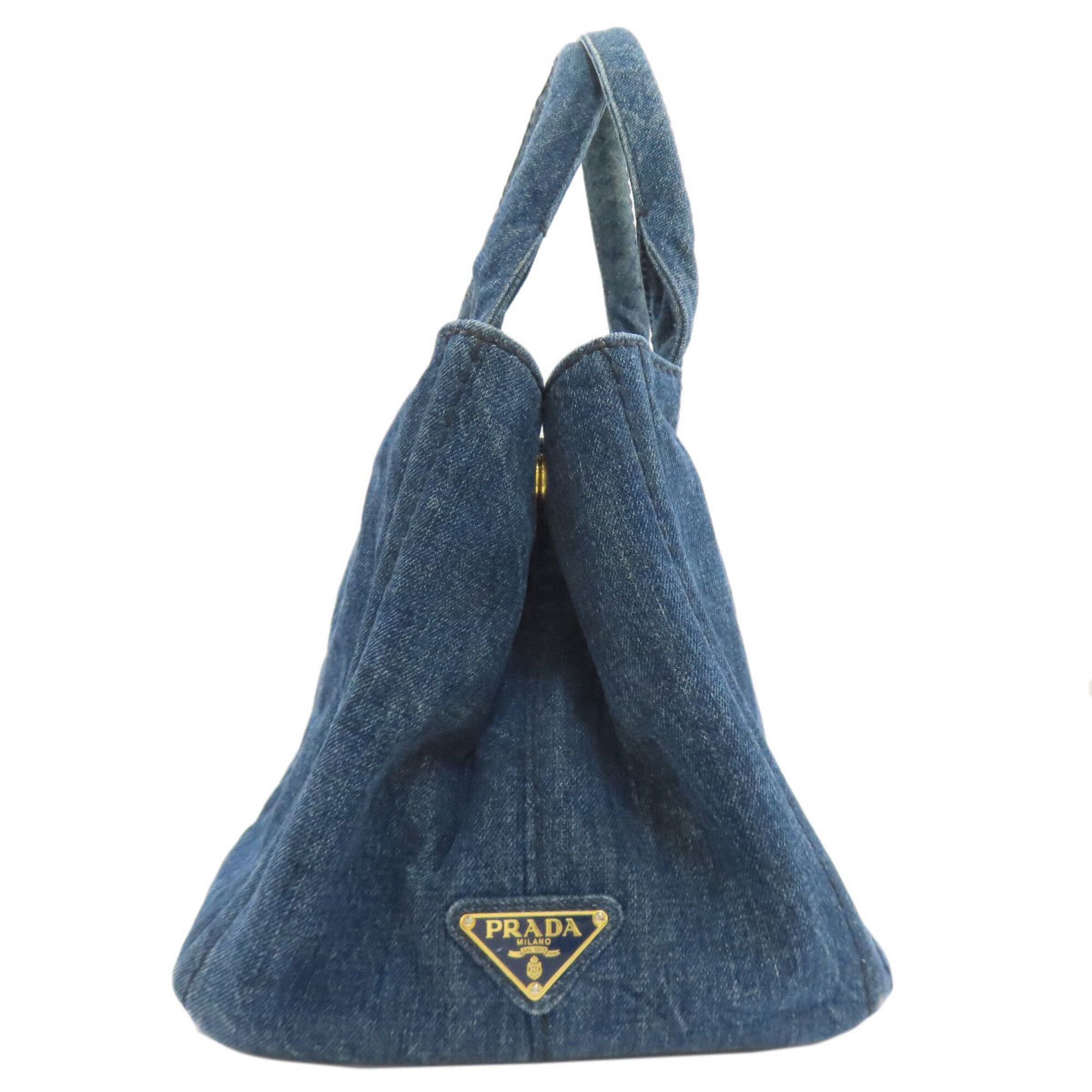 Denim Tote Bag (Pre-Owned) - Prada - Modalova