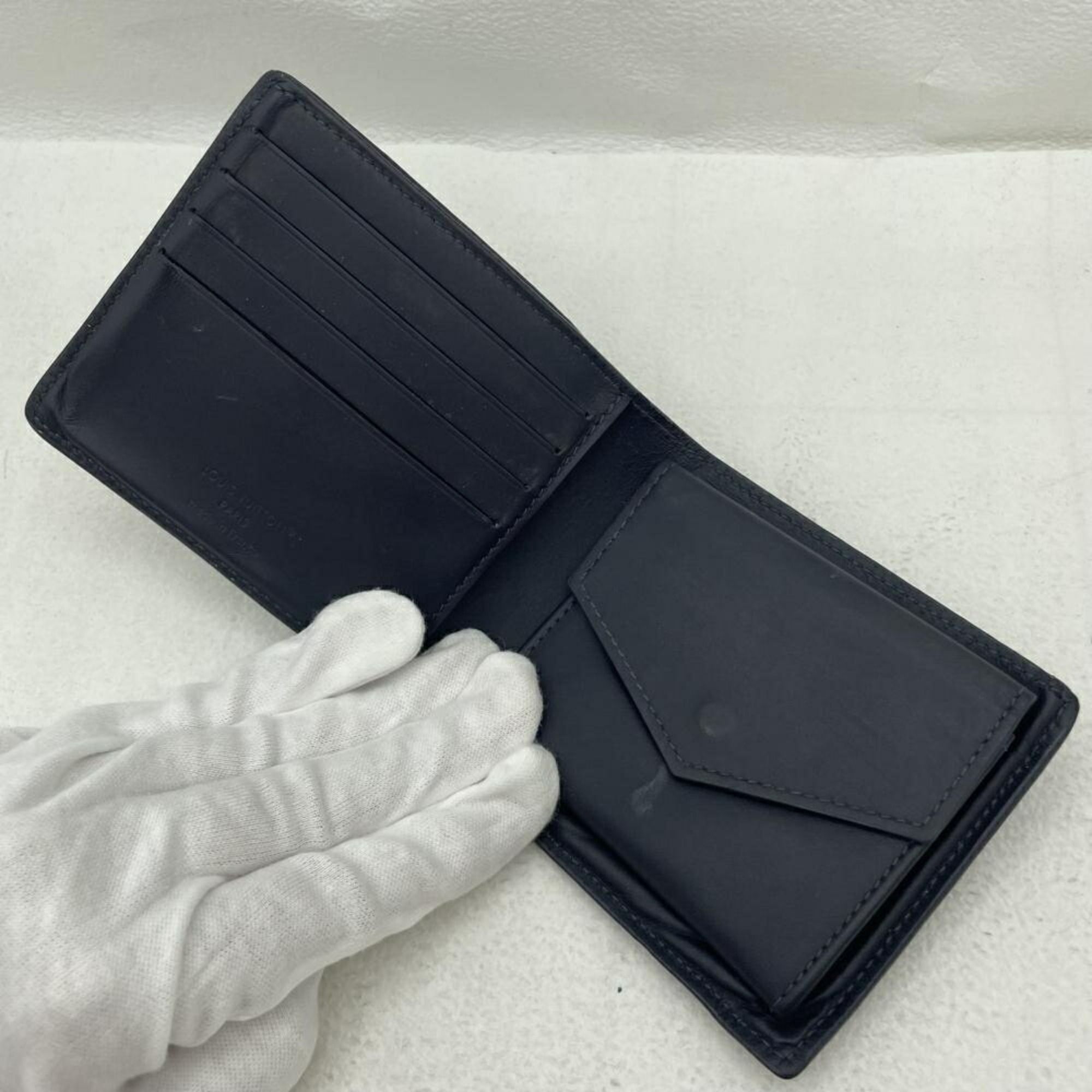 Leather Bill Wallet (Bi-Fold) (Pre-Owned) - Louis Vuitton - Modalova