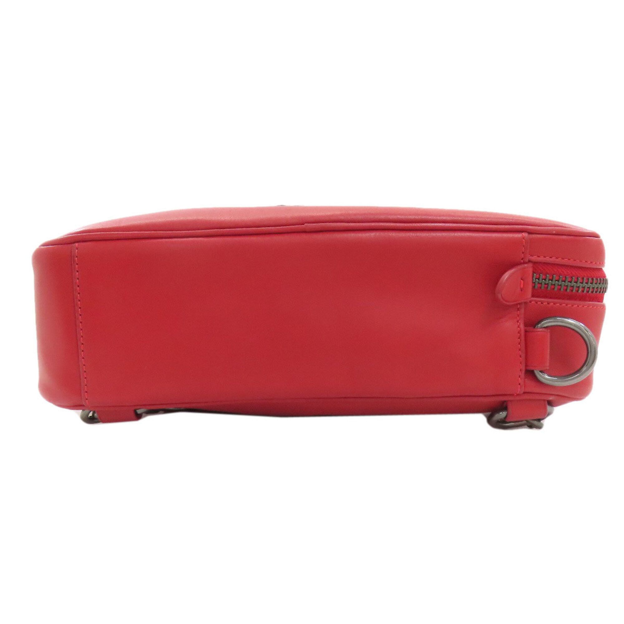Coach Red Color Leather (Pre-Owned) - Coach - Modalova