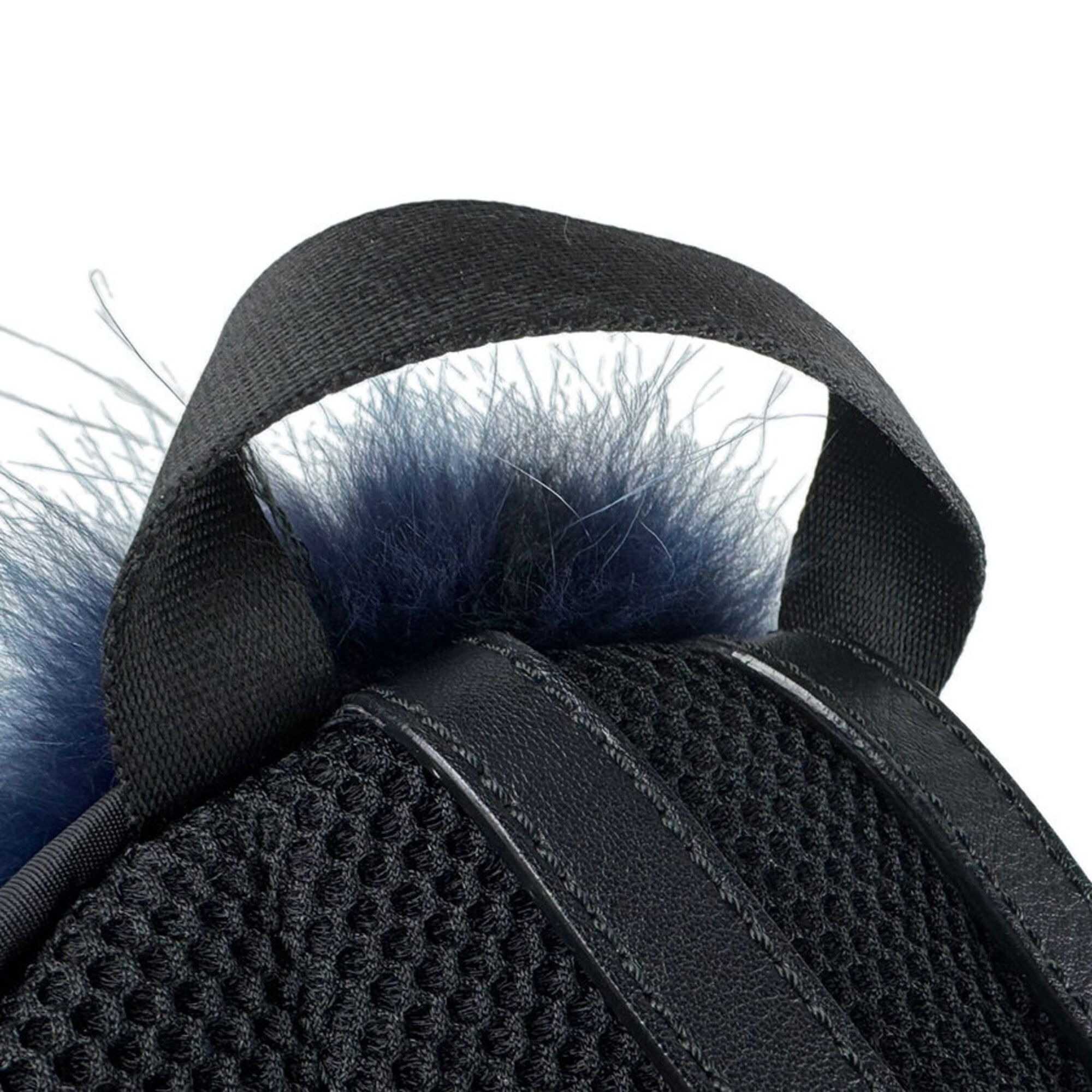 Nylon Fur Backpack (Pre-Owned) - Fendi - Modalova