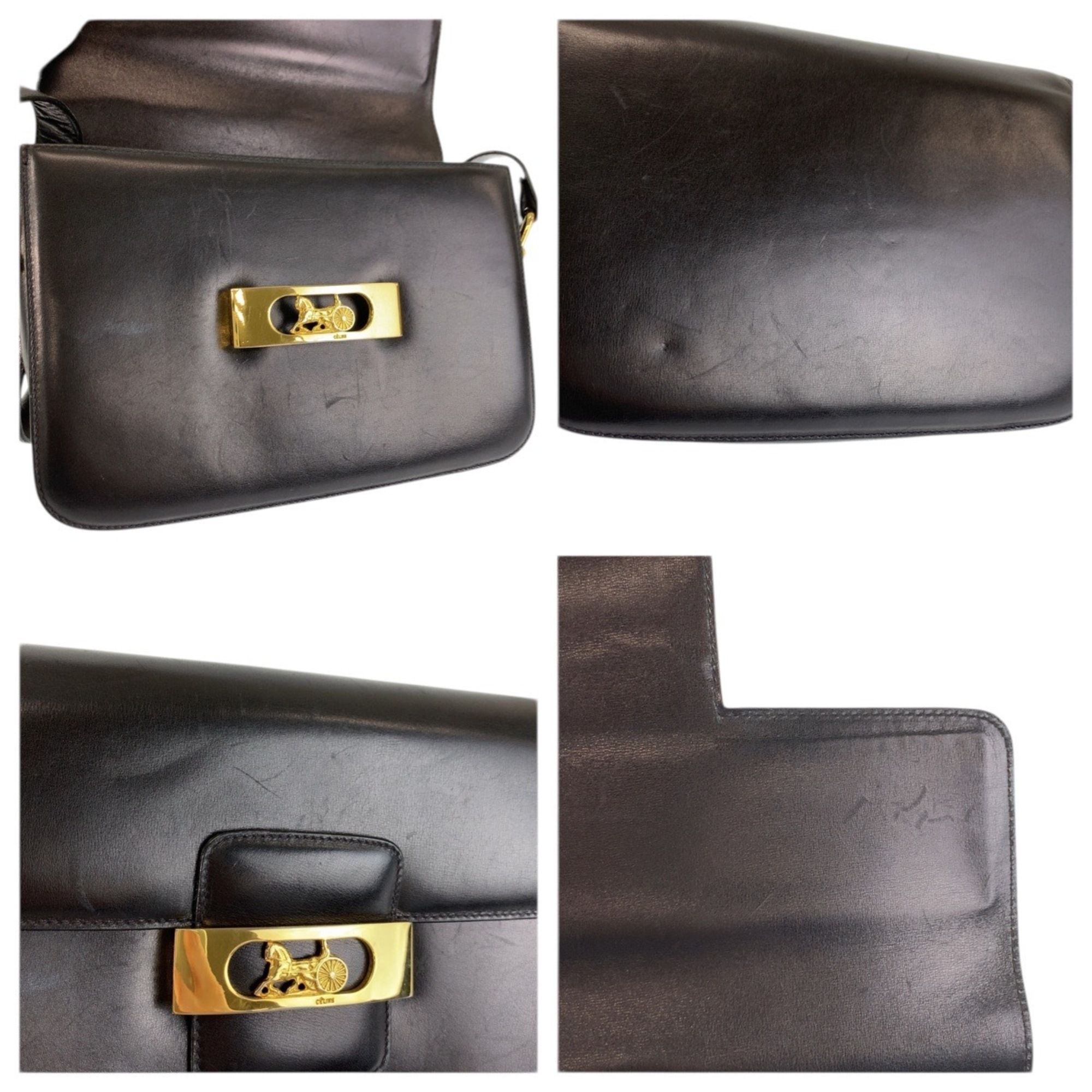 Leather Shoulder Bag (Pre-Owned) - Celine - Modalova