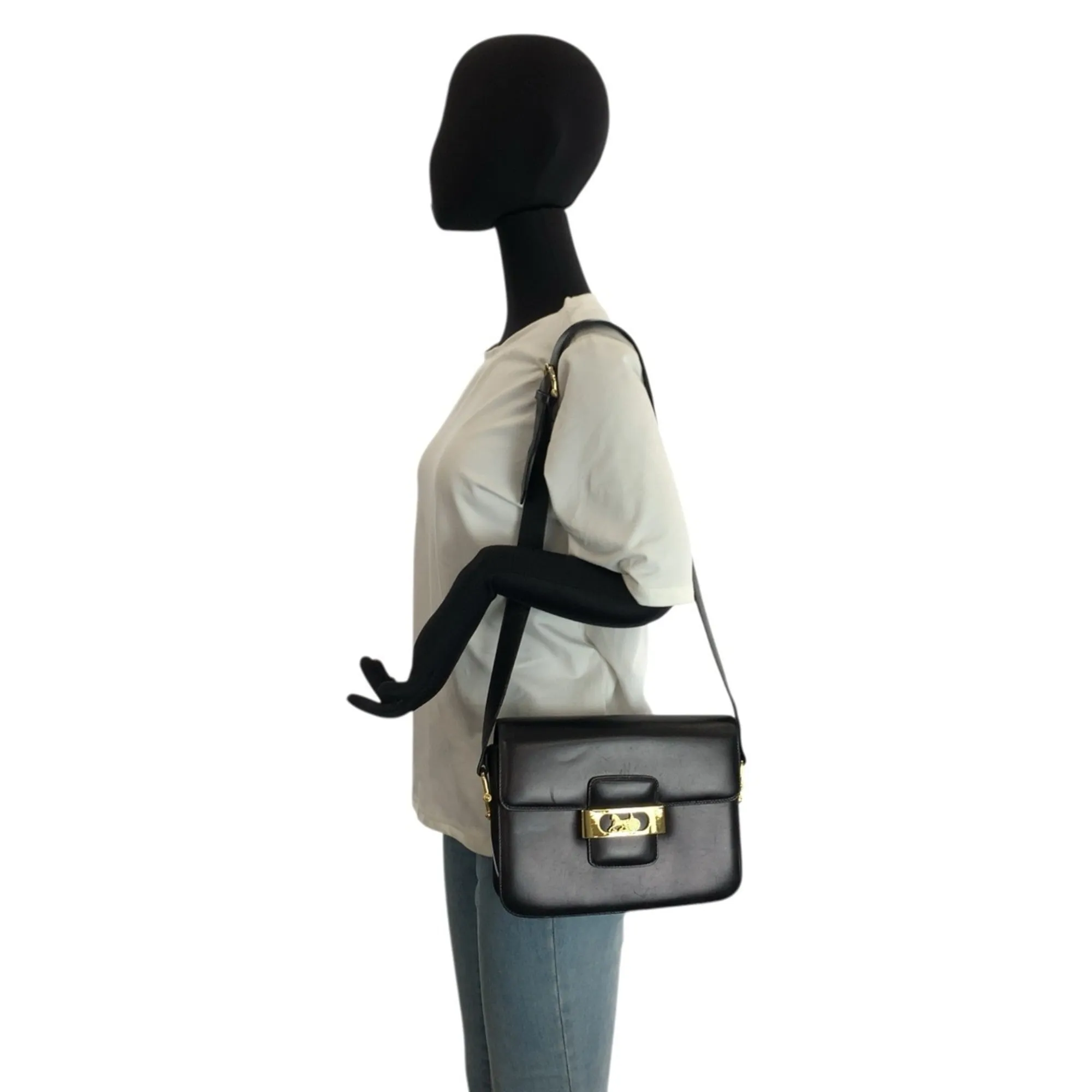 Leather Shoulder Bag (Pre-Owned) - Celine - Modalova