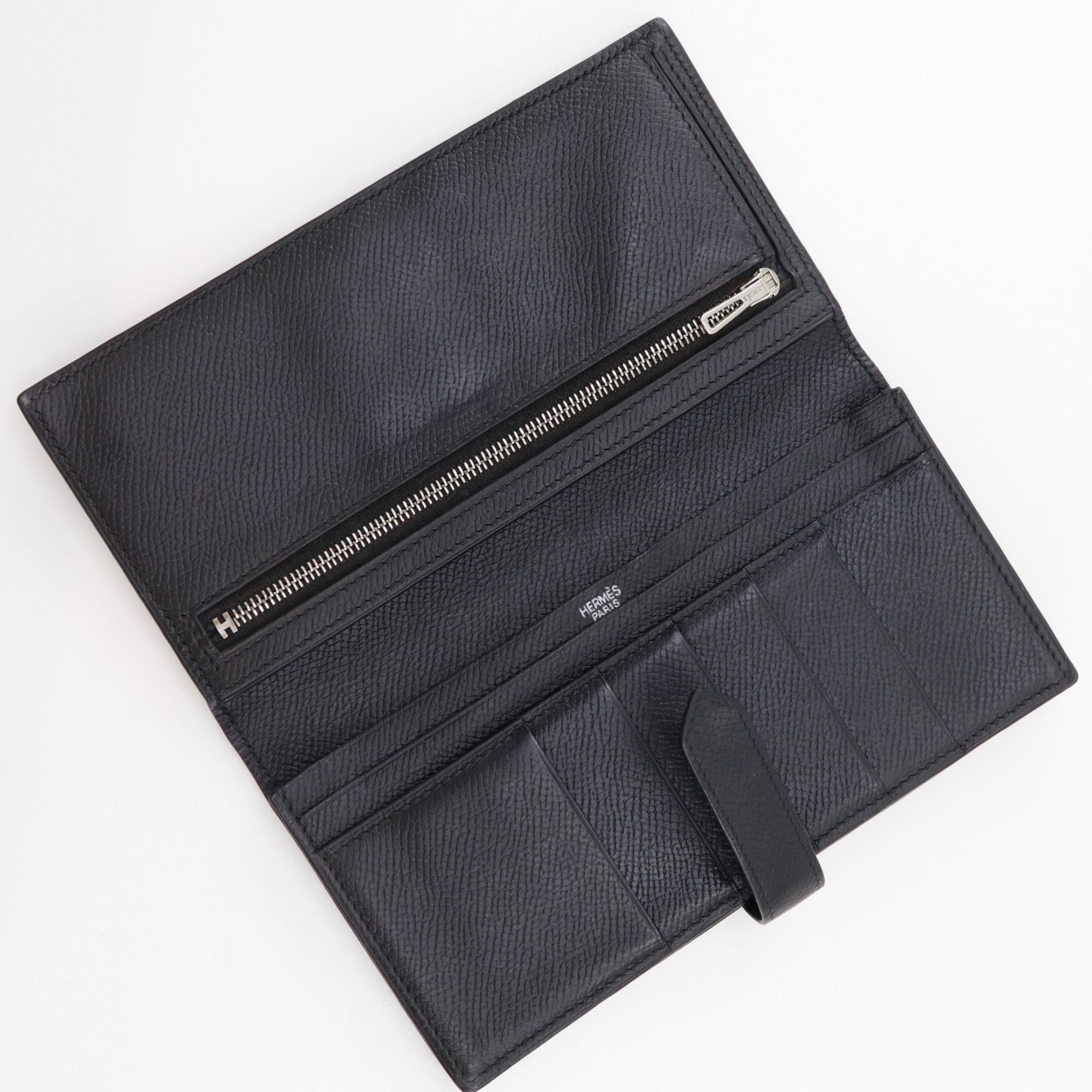Epsom Leather Long Wallet (Bi-Fold) (Pre-Owned) - Hermes - Modalova