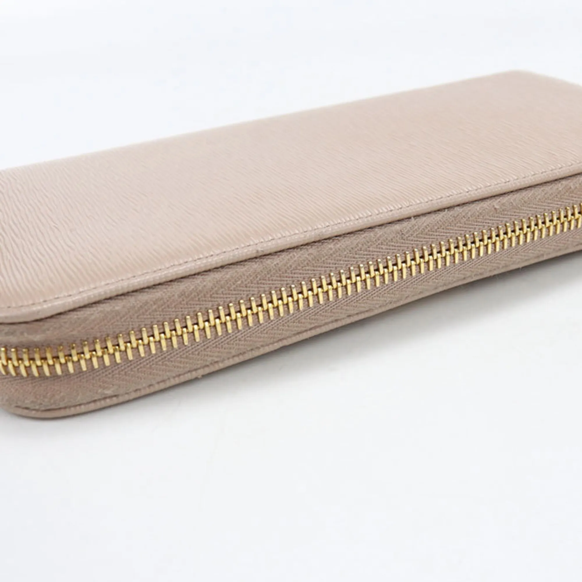 Leather Long Wallet (Bi-Fold) (Pre-Owned) - Prada - Modalova