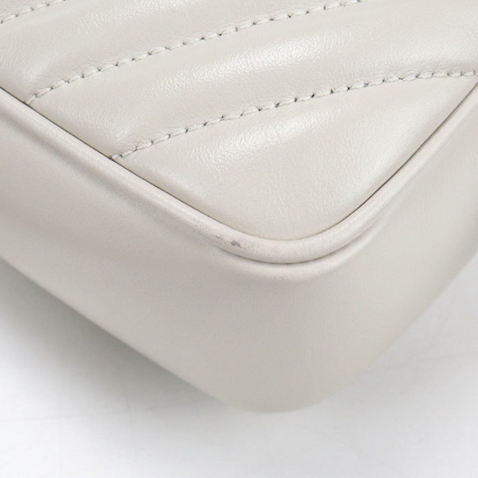 Leather Shoulder Bag (Pre-Owned) - Saint Laurent - Modalova