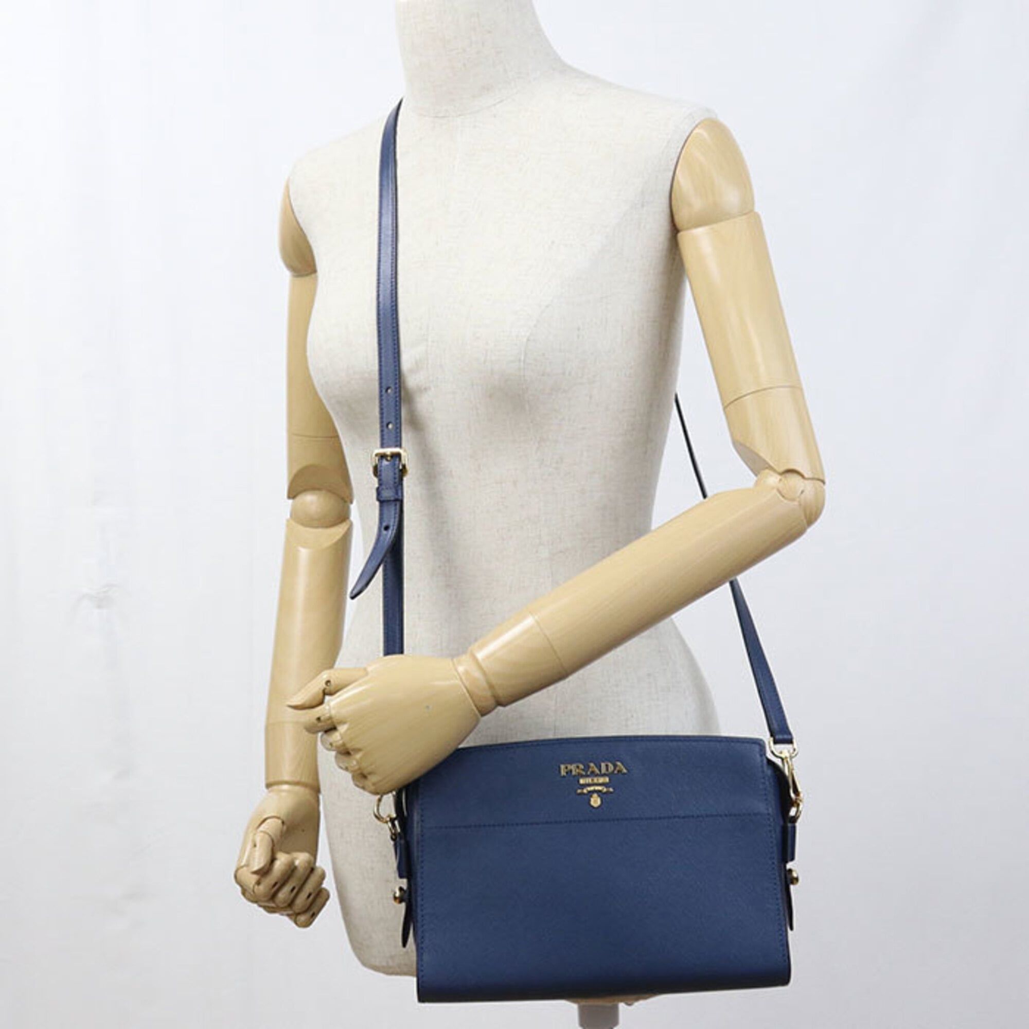 Leather Shoulder Bag (Pre-Owned) - Prada - Modalova