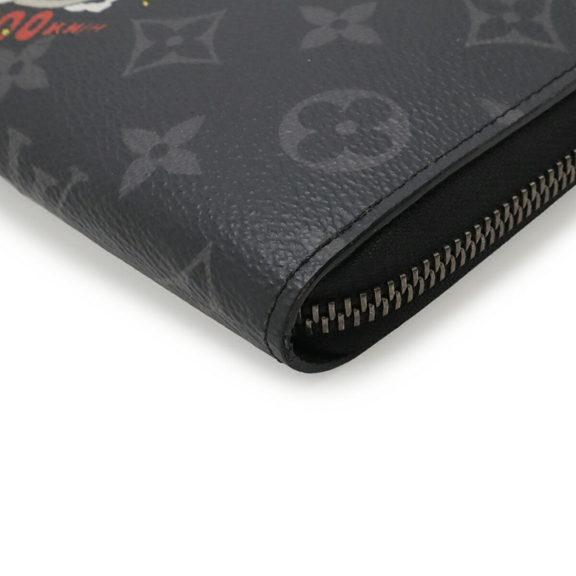 Monogram Eclipse Monogram Eclipse Leather Coin Purse/Coin Case (Pre-Owned) - Louis Vuitton - Modalova