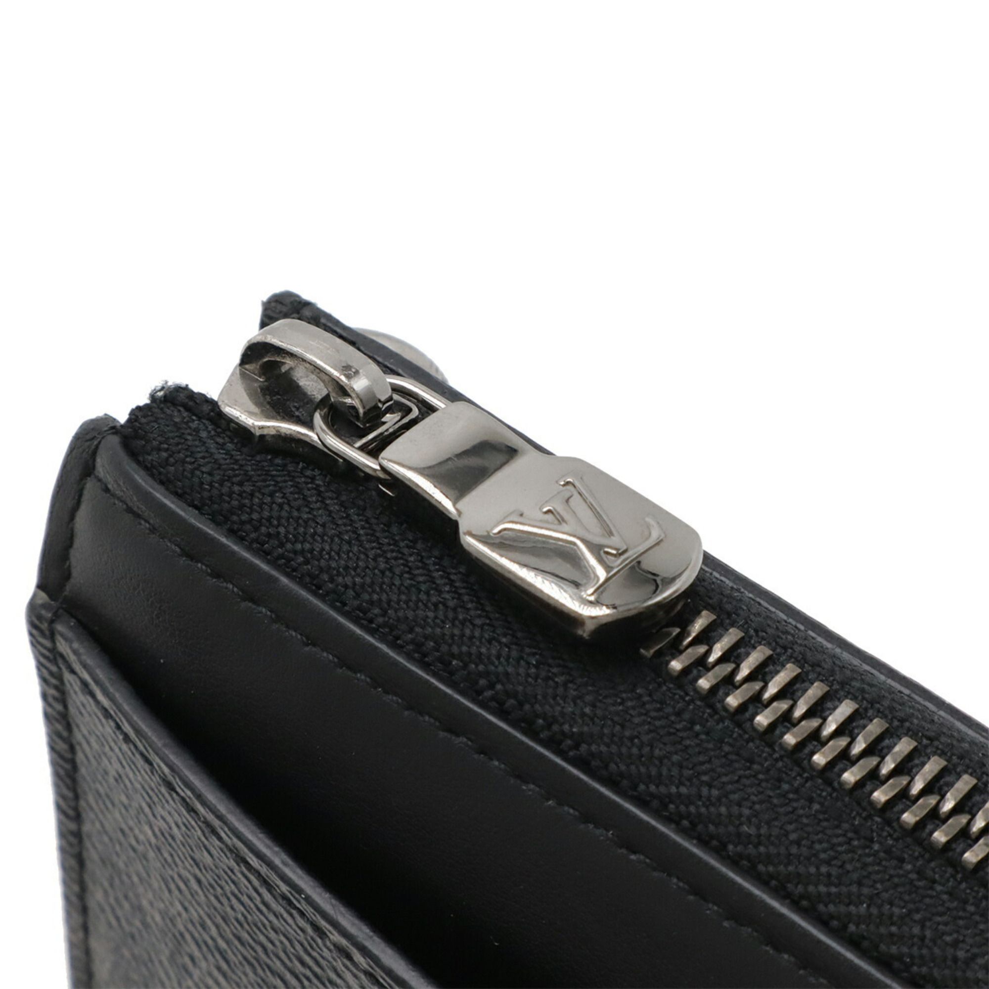 Monogram Eclipse Monogram Eclipse Leather Coin Purse/Coin Case (Pre-Owned) - Louis Vuitton - Modalova