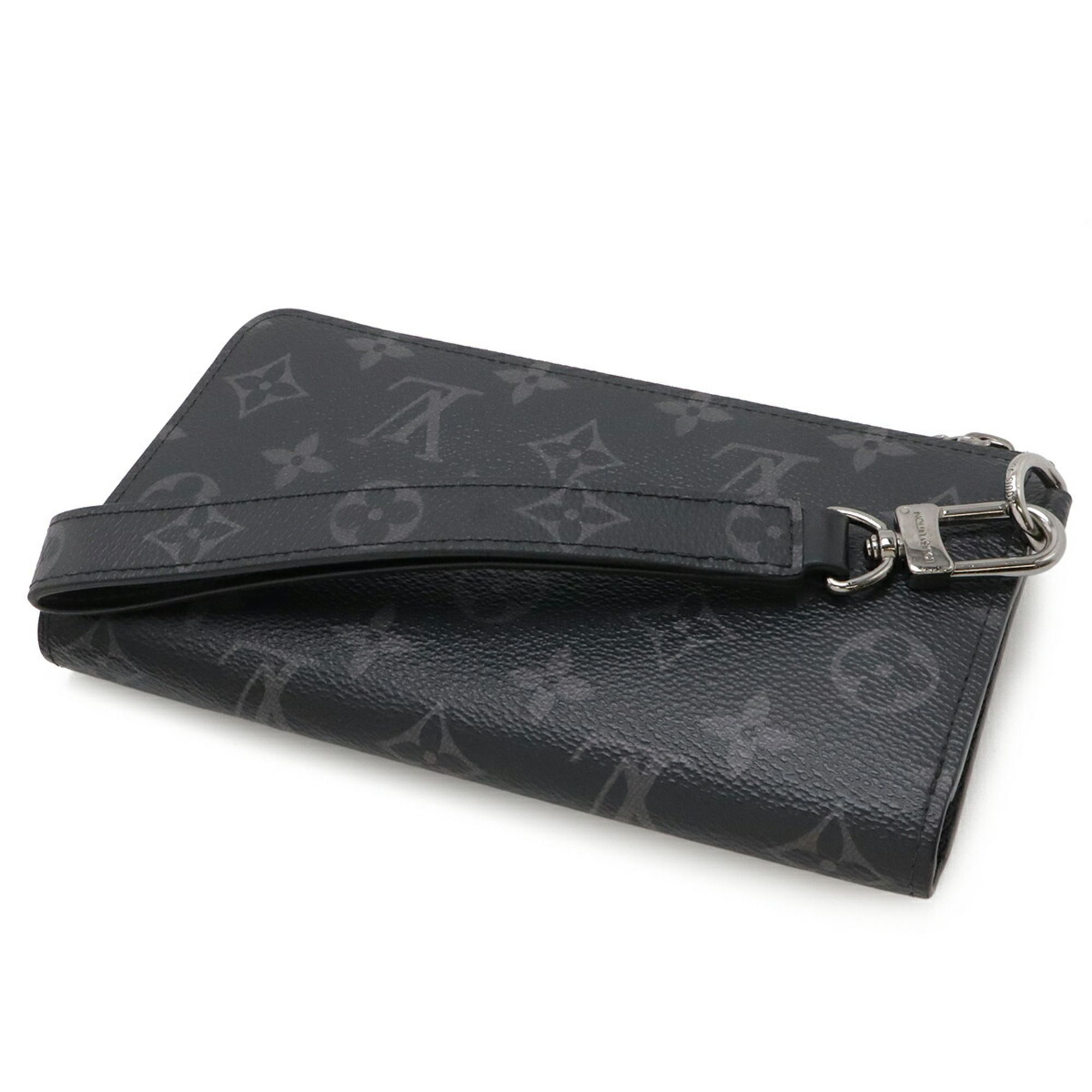 Monogram Eclipse Monogram Eclipse Leather Coin Purse/Coin Case (Pre-Owned) - Louis Vuitton - Modalova