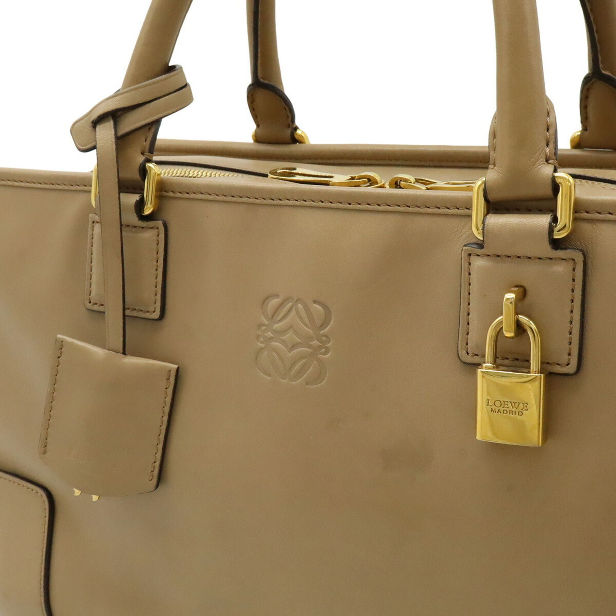 Leather Handbag (Pre-Owned) - Loewe - Modalova