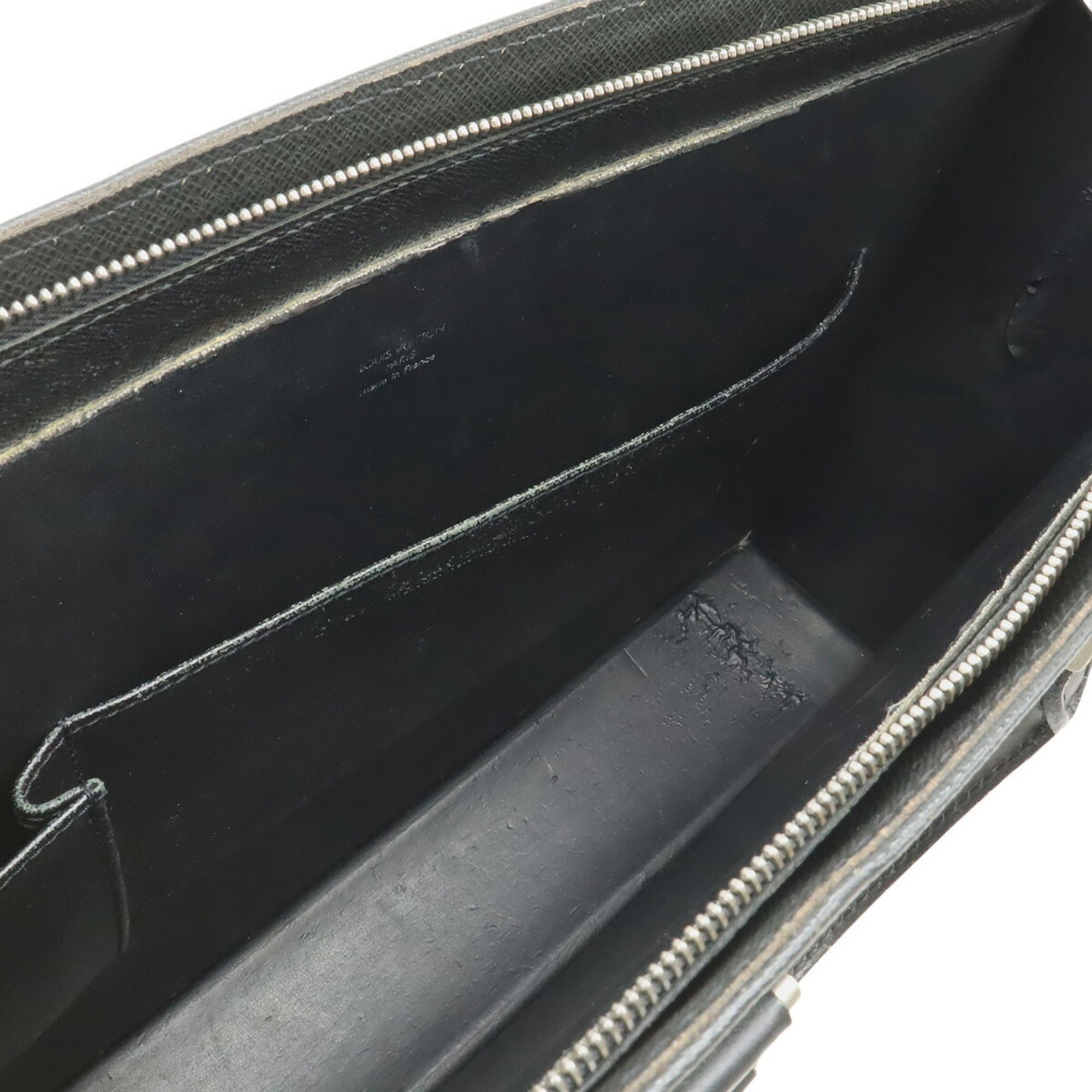 Taiga Leather Leather Briefcase (Pre-Owned) - Louis Vuitton - Modalova