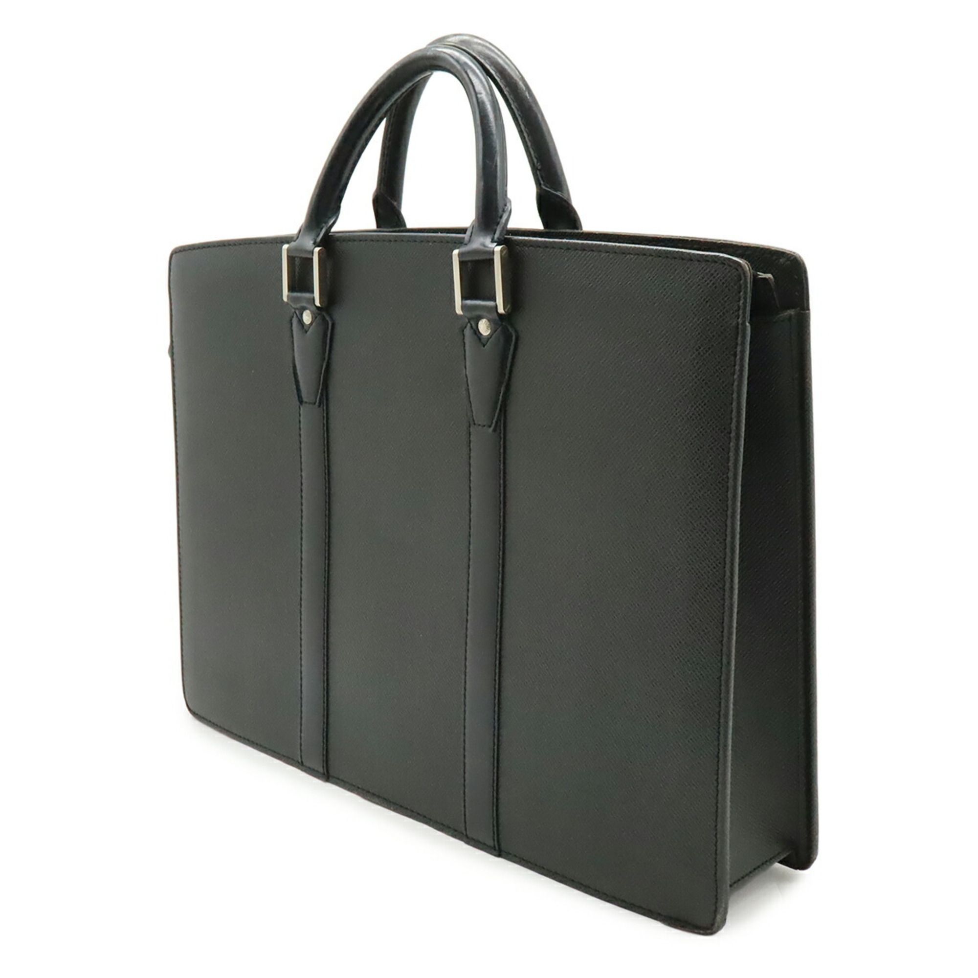 Taiga Leather Leather Briefcase (Pre-Owned) - Louis Vuitton - Modalova