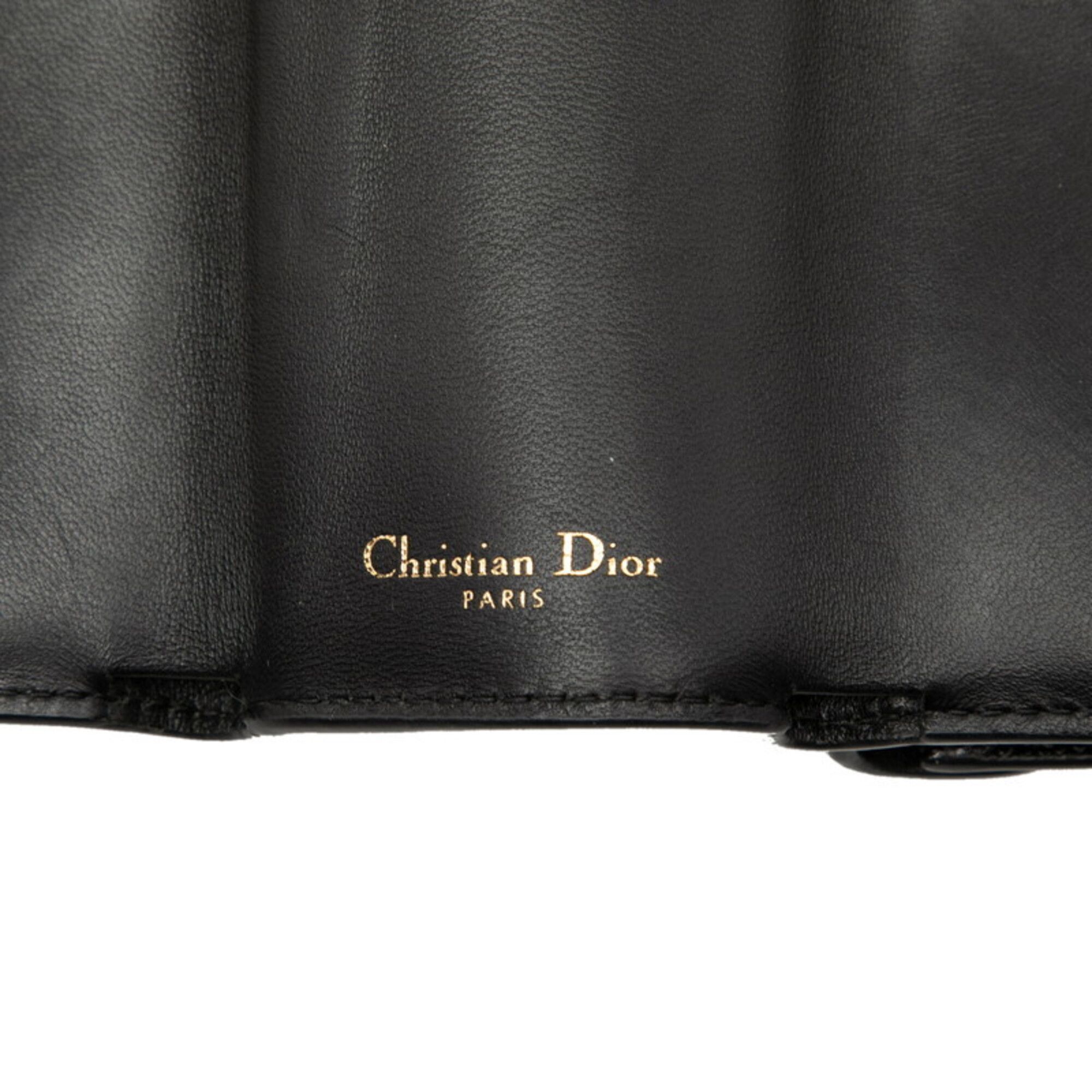 Leather Wallet (Tri-Fold) (Pre-Owned) - Christian Dior - Modalova