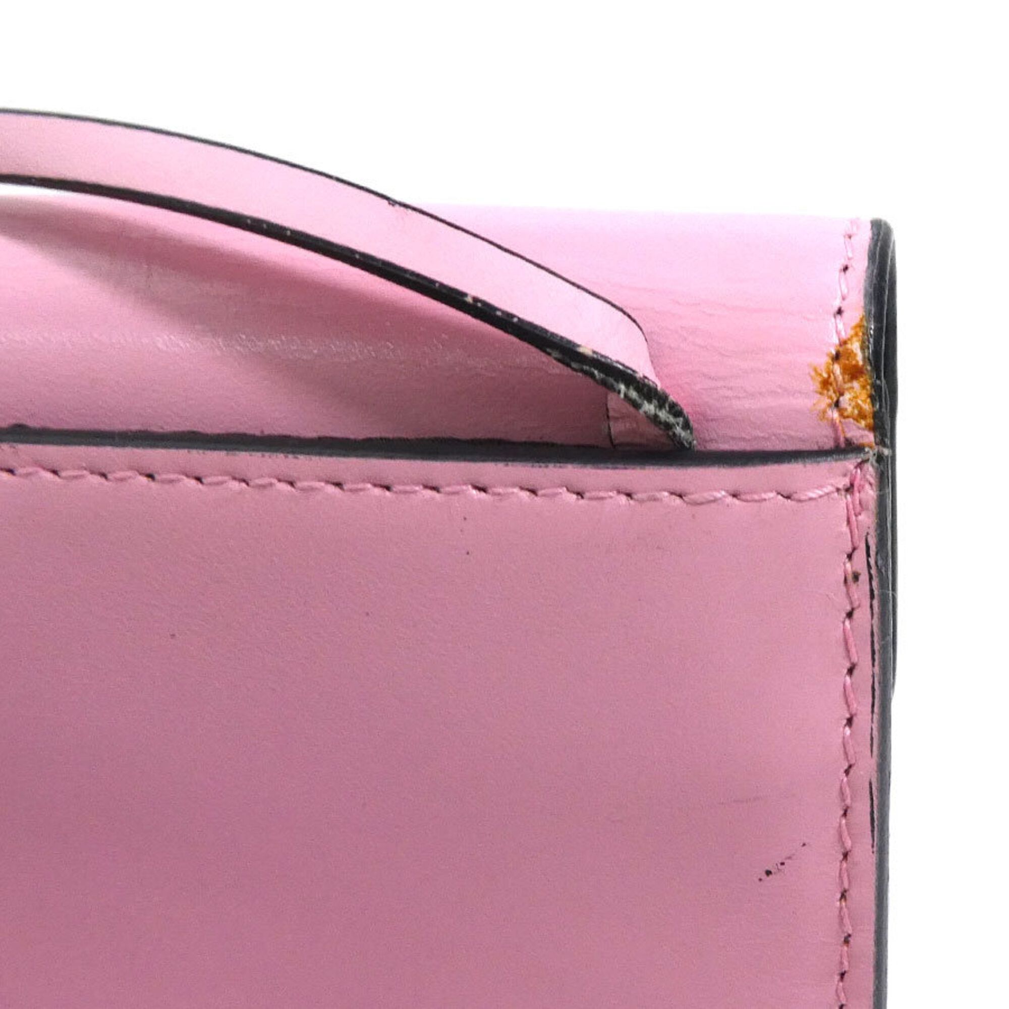 Leather Pochette (Pre-Owned) - Prada - Modalova