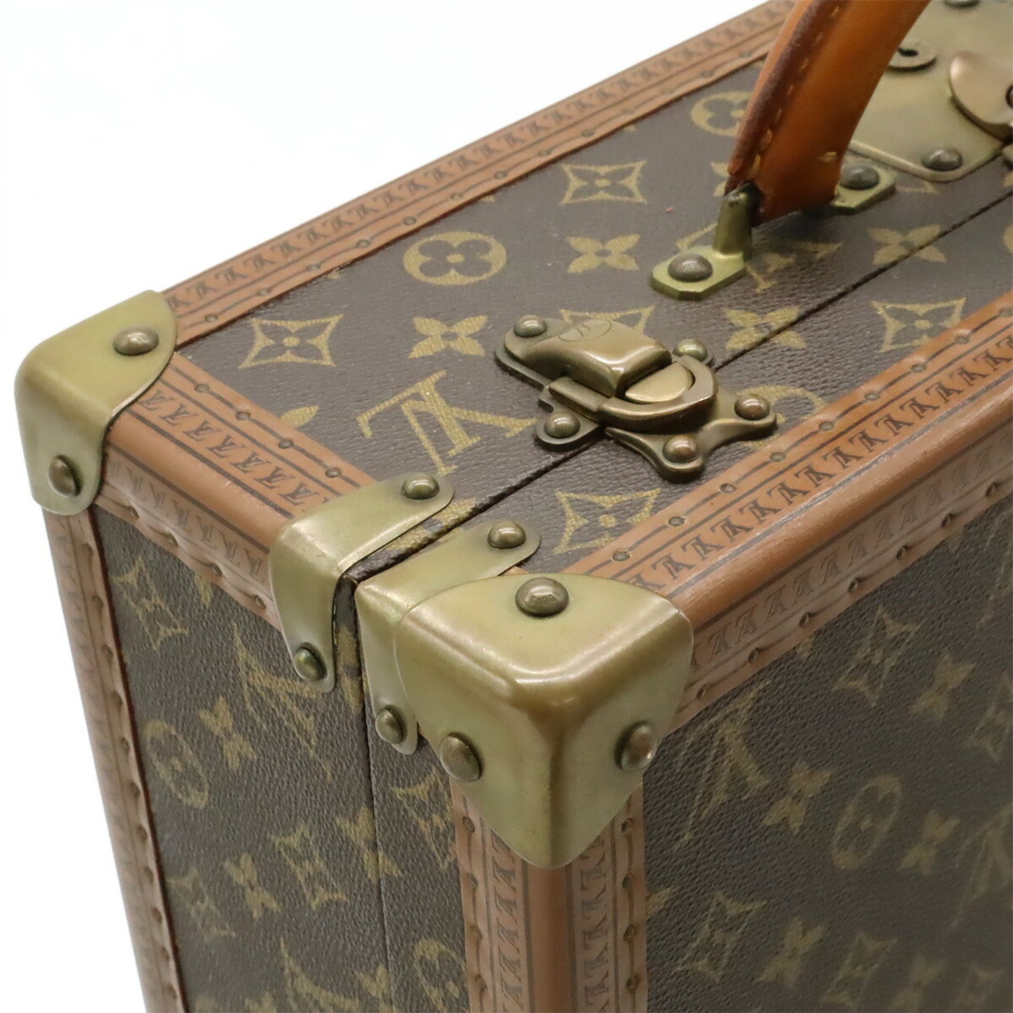 Monogram Canvas Pvc Coated Canvas Attaché Case Handbag (Pre-Owned) - Louis Vuitton - Modalova