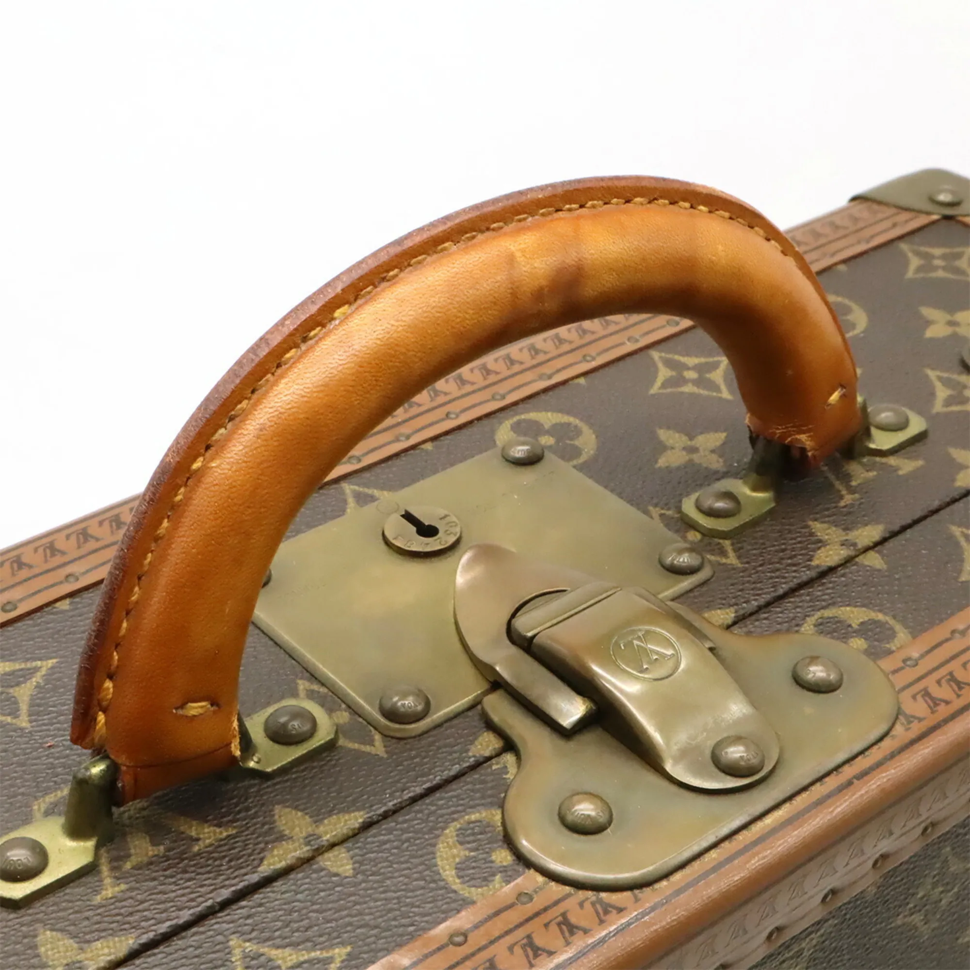 Monogram Canvas Pvc Coated Canvas Attaché Case Handbag (Pre-Owned) - Louis Vuitton - Modalova
