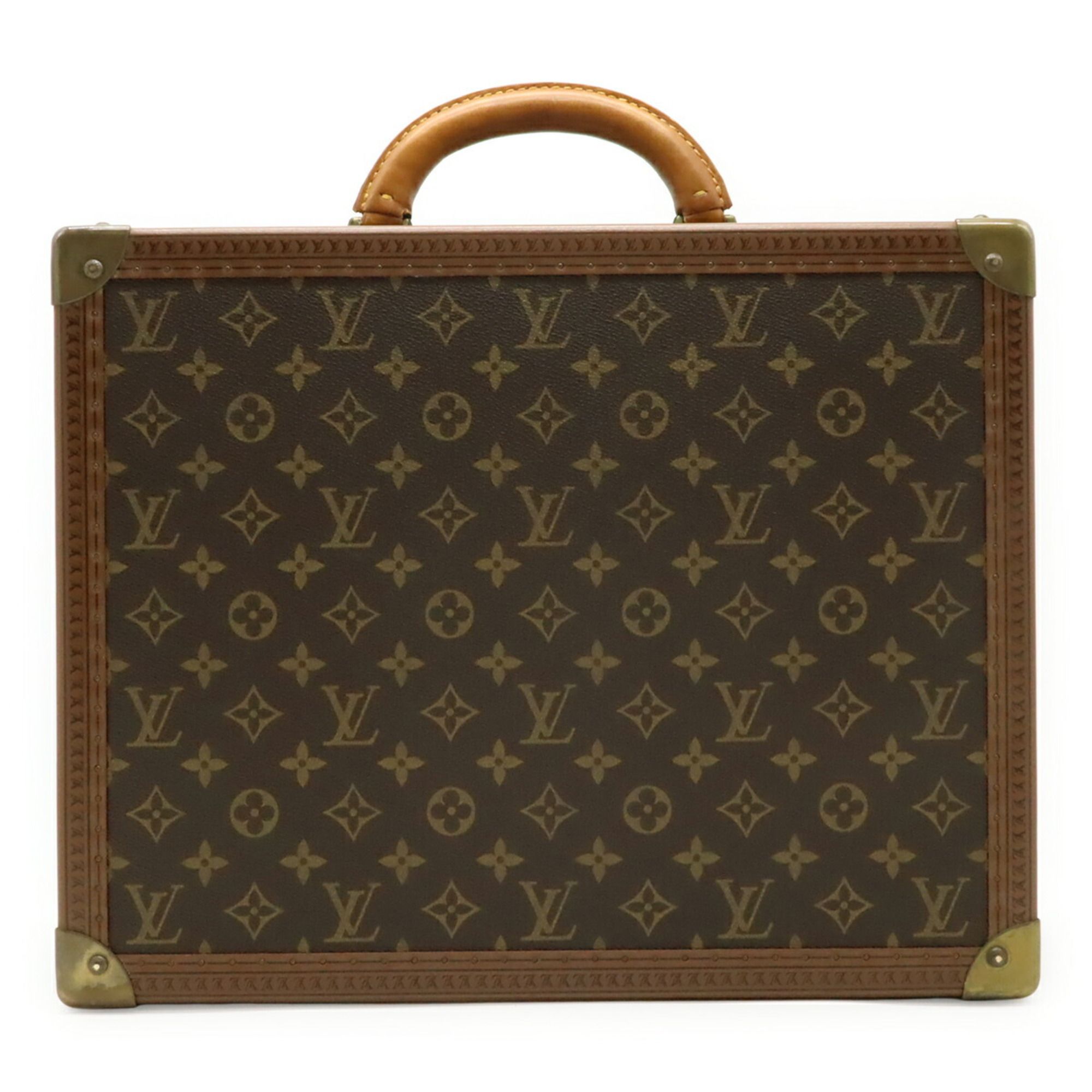 Monogram Canvas Pvc Coated Canvas Attaché Case Handbag (Pre-Owned) - Louis Vuitton - Modalova