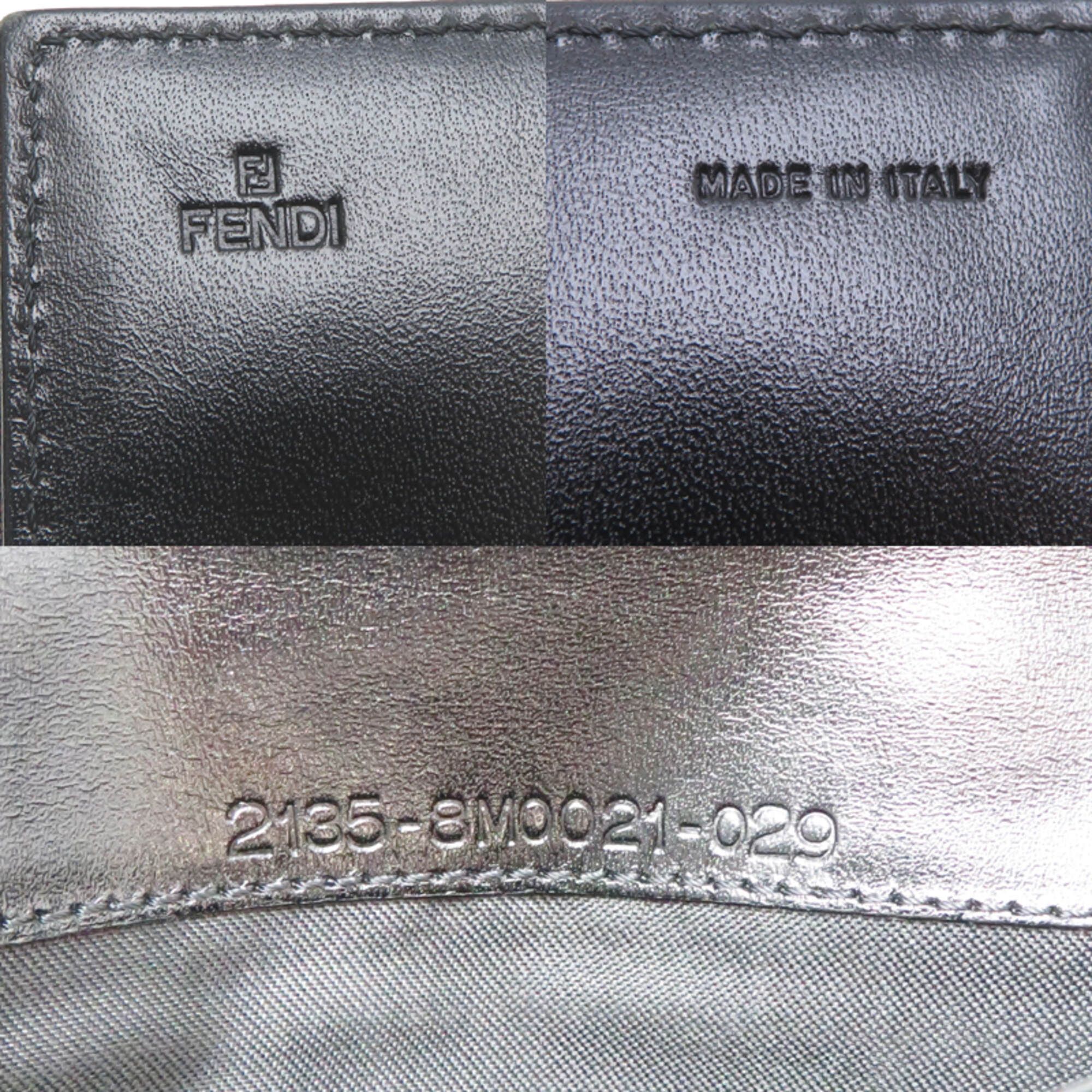 Canvas Leather Long Wallet (Bi-Fold) (Pre-Owned) - Fendi - Modalova