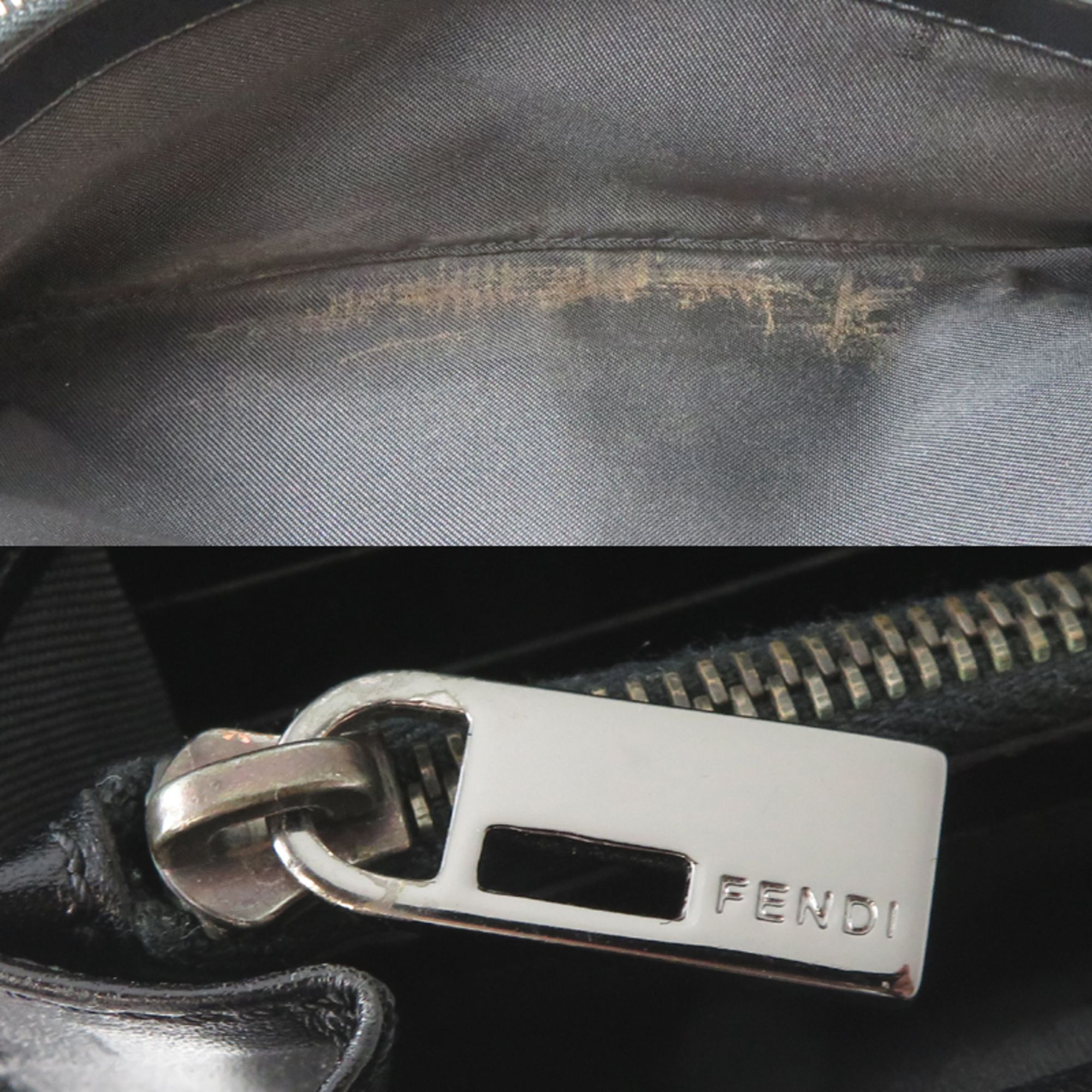 Canvas Leather Long Wallet (Bi-Fold) (Pre-Owned) - Fendi - Modalova