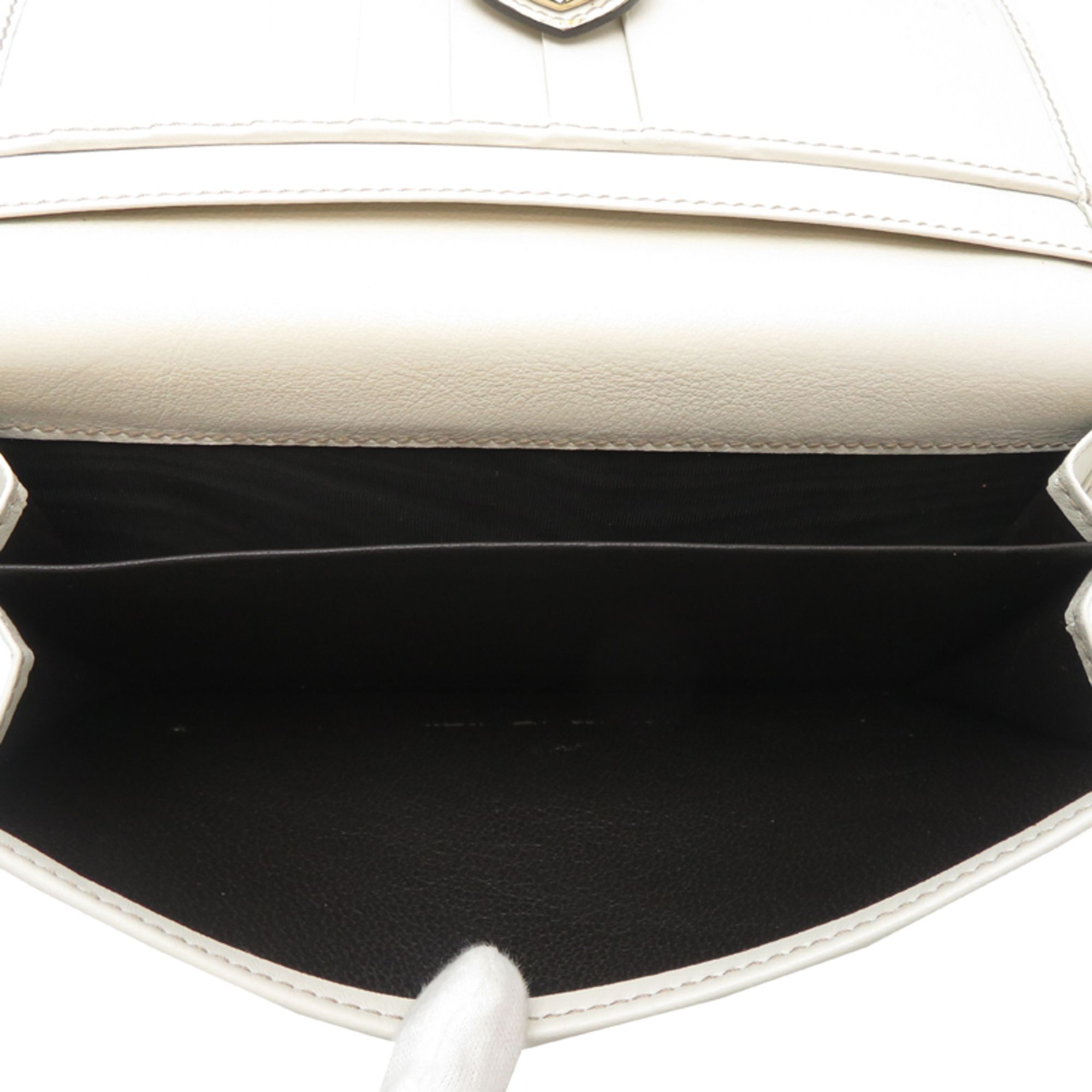 Canvas Leather Long Wallet (Bi-Fold) (Pre-Owned) - Gucci - Modalova