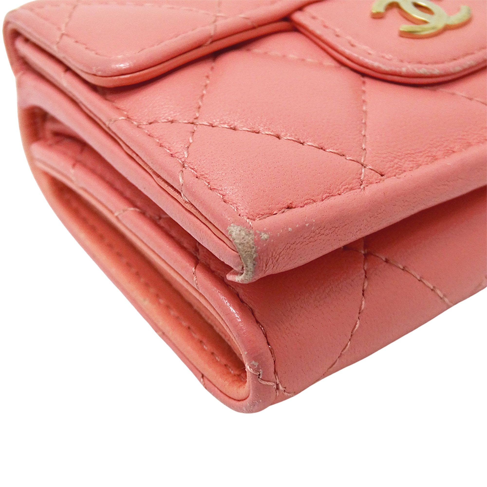 Leather Wallet (Tri-Fold) (Pre-Owned) - Chanel - Modalova