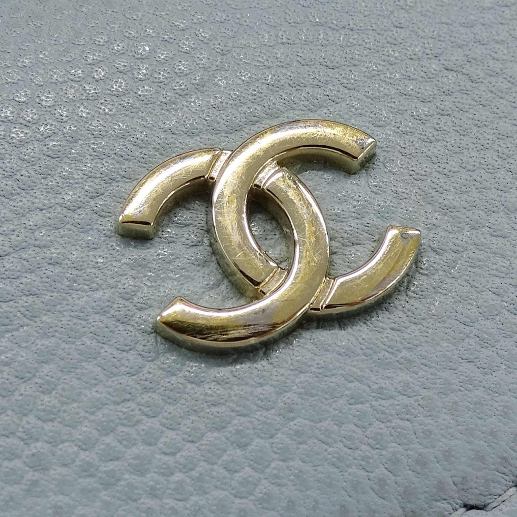 Grained Calfskin Wallet (Tri-Fold) (Pre-Owned) - Chanel - Modalova