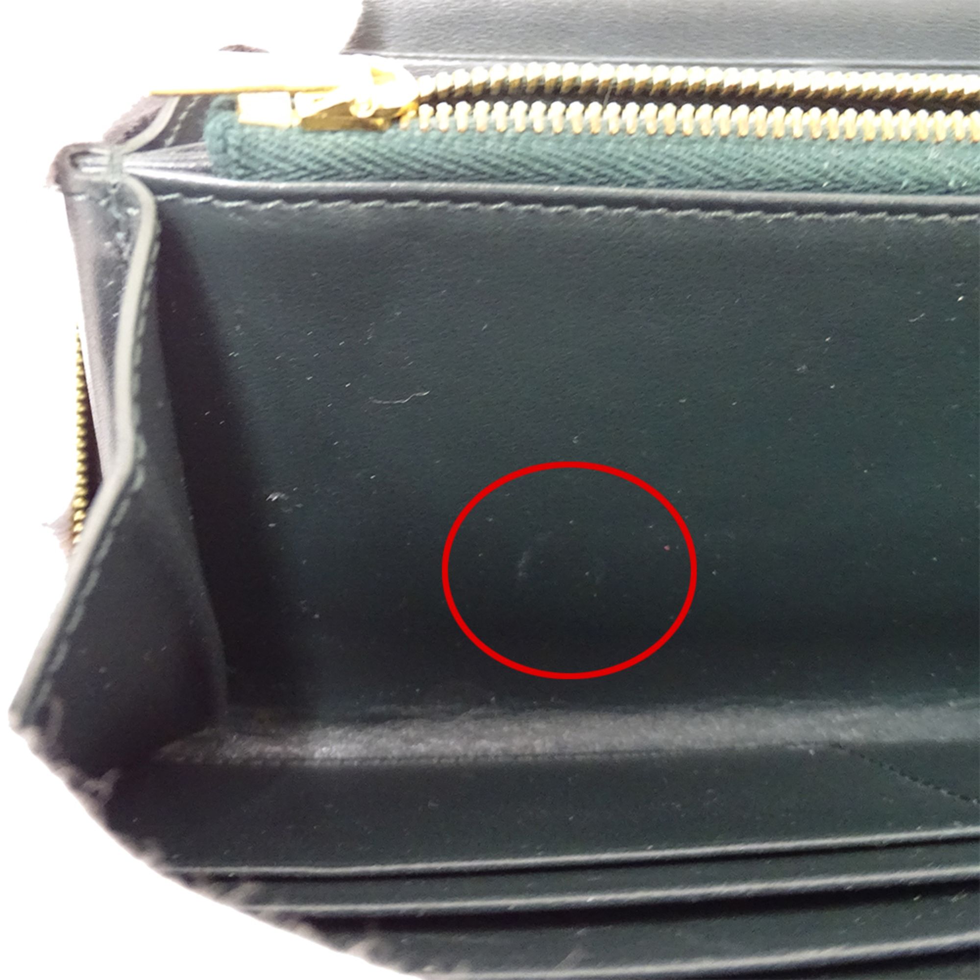 Moss Leather Long Wallet (Bi-Fold) (Pre-Owned) - Celine - Modalova