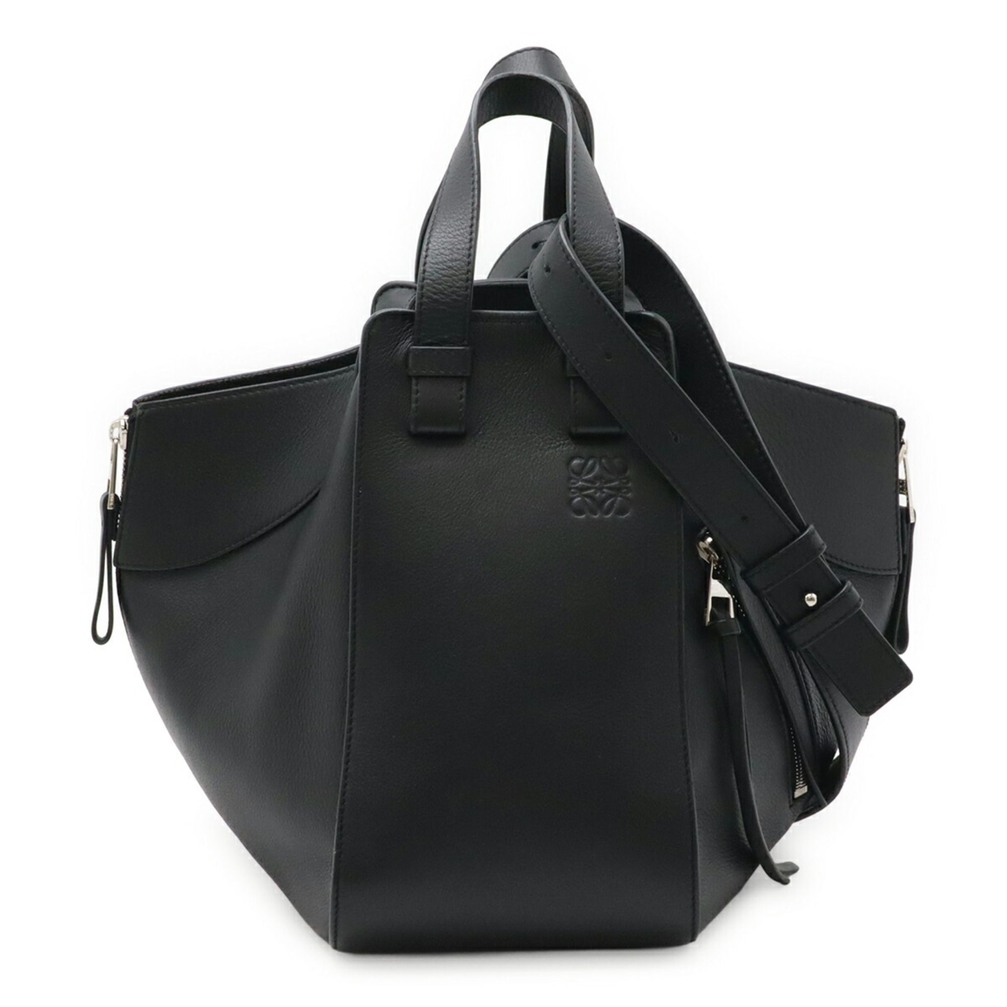 Hammock Leather Handbag Shoulder Bag (Pre-Owned) - Loewe - Modalova