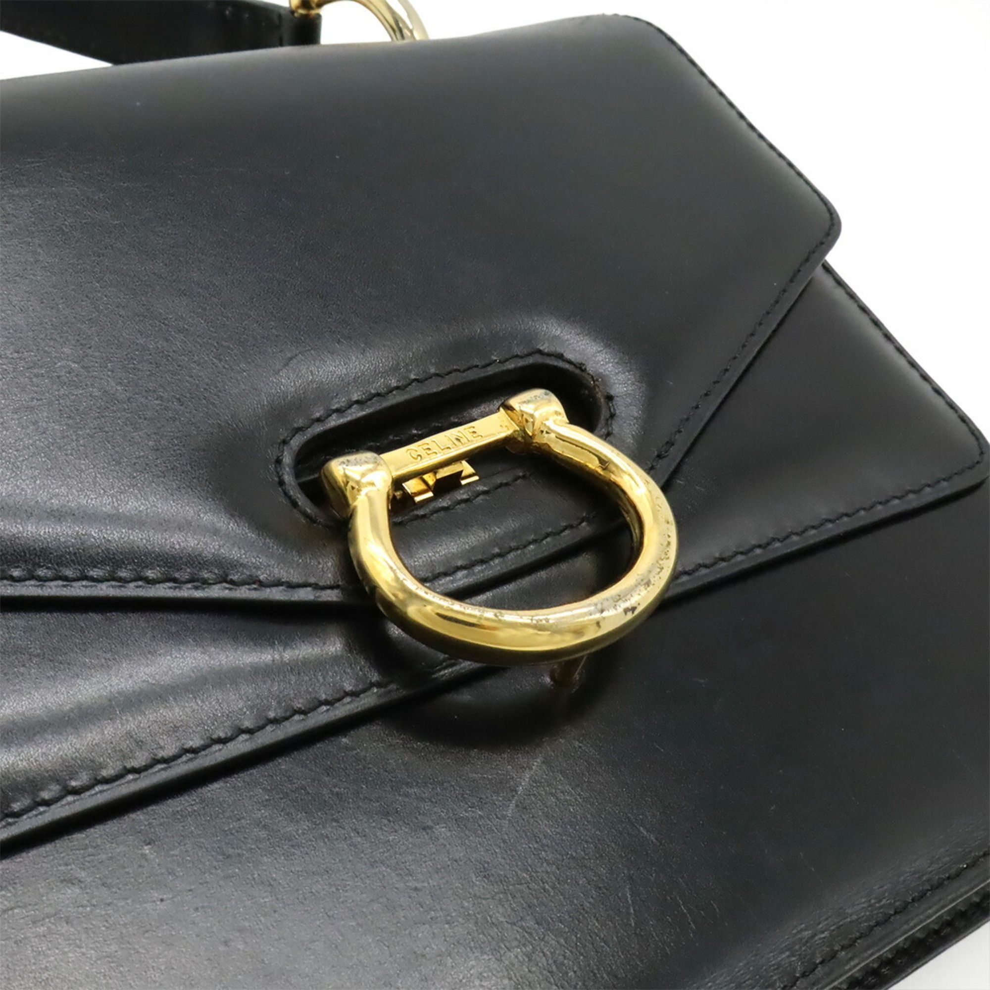 Leather Handbag (Pre-Owned) - Celine - Modalova
