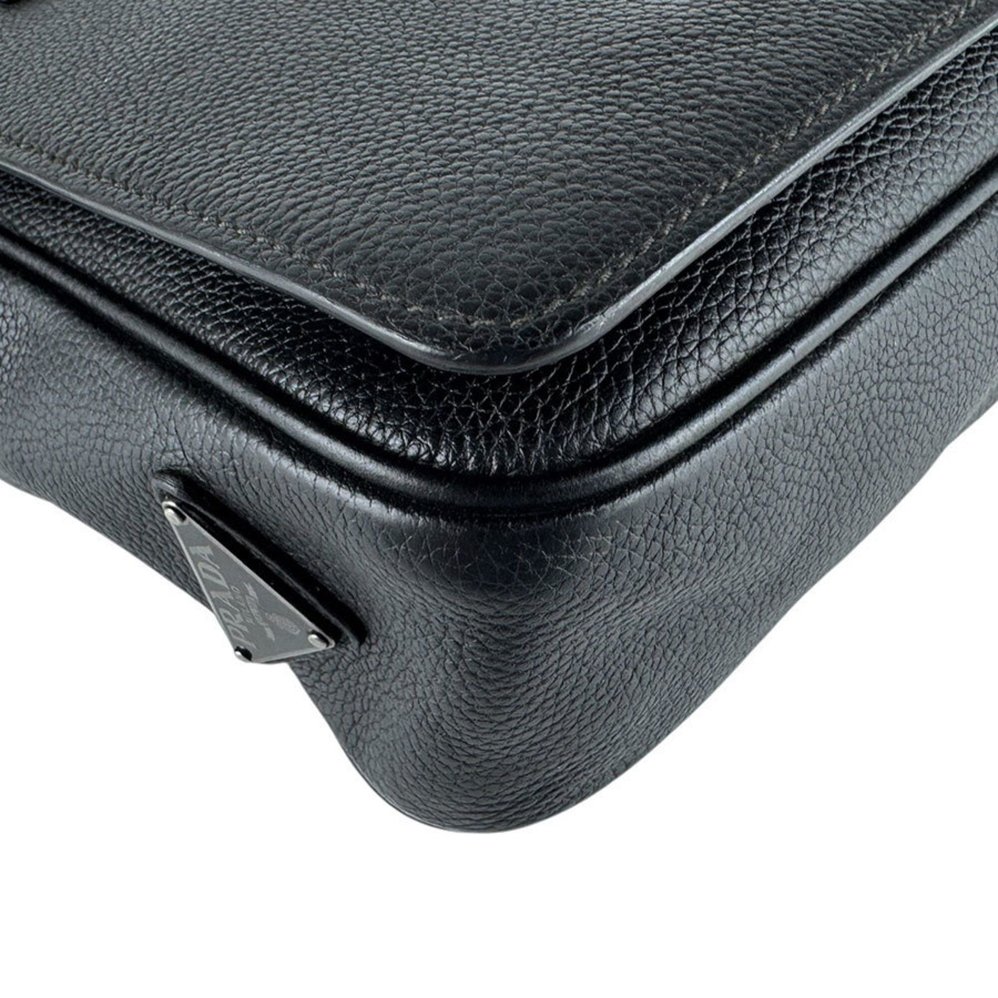 Leather Shoulder Bag (Pre-Owned) - Prada - Modalova