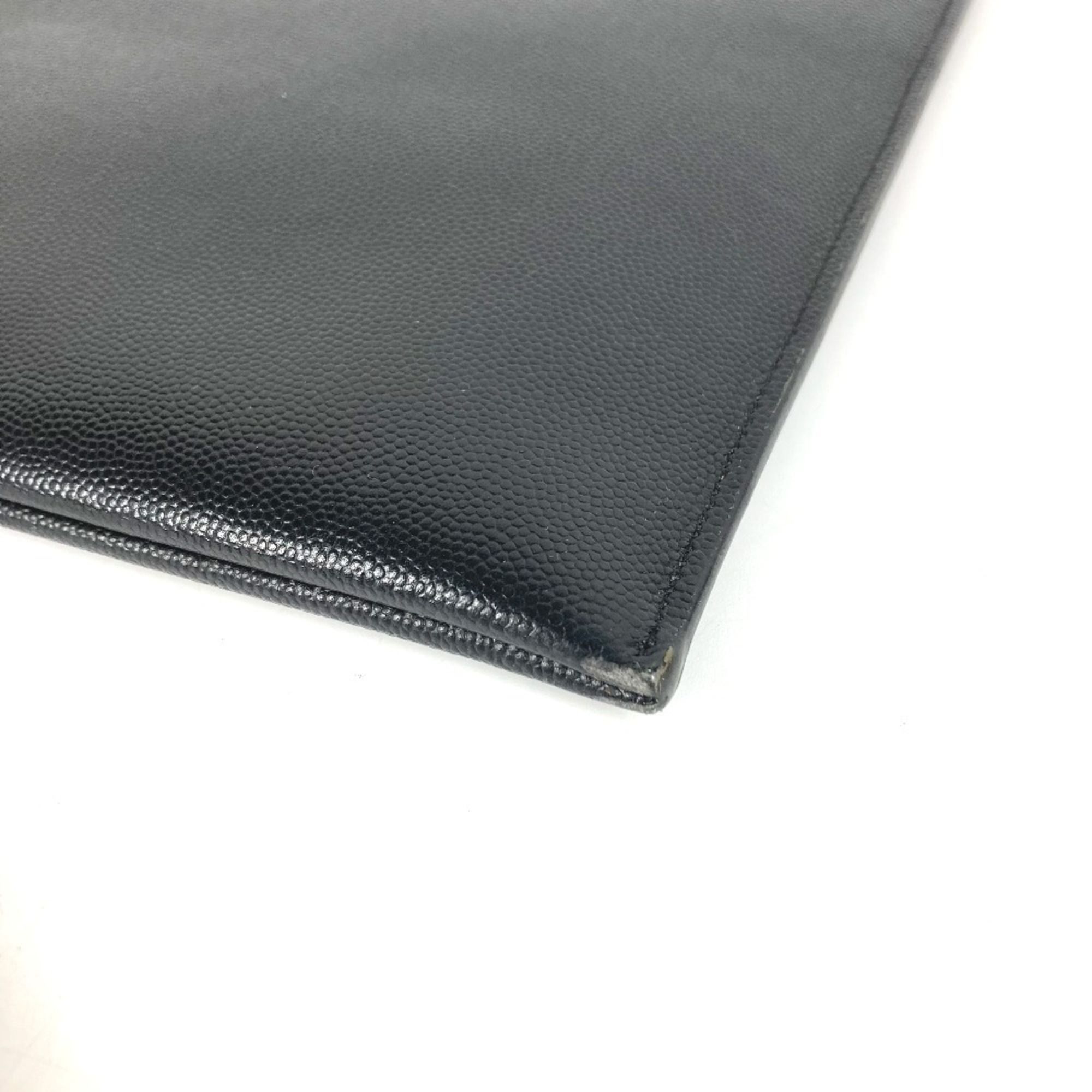 Leather Clutch Bag Pouch (Pre-Owned) - Saint Laurent - Modalova