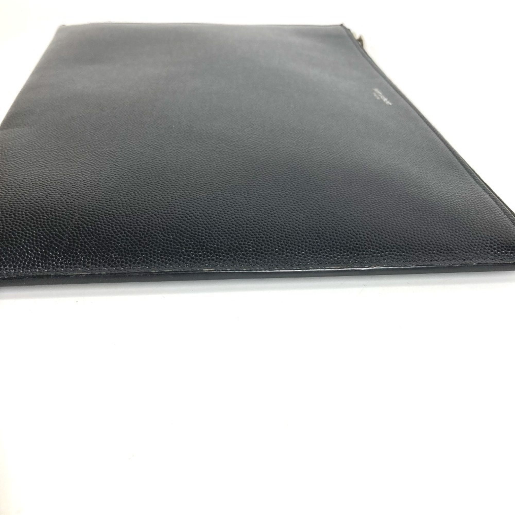 Leather Clutch Bag Pouch (Pre-Owned) - Saint Laurent - Modalova