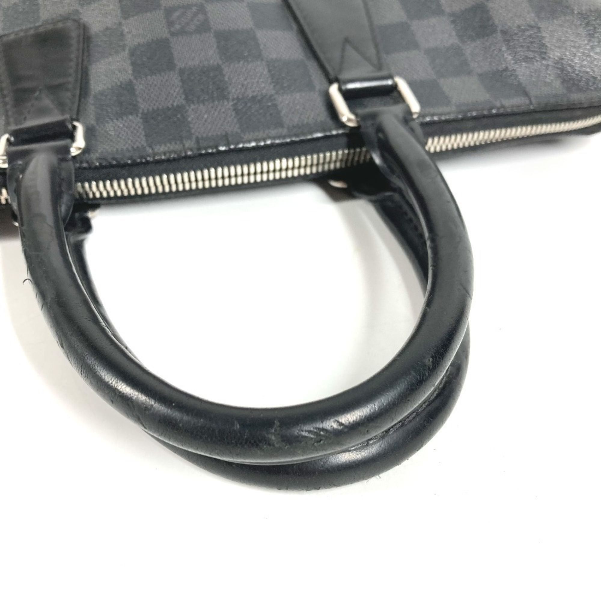 Damier Graphite Canvas Briefcase Handbag (Pre-Owned) - Louis Vuitton - Modalova