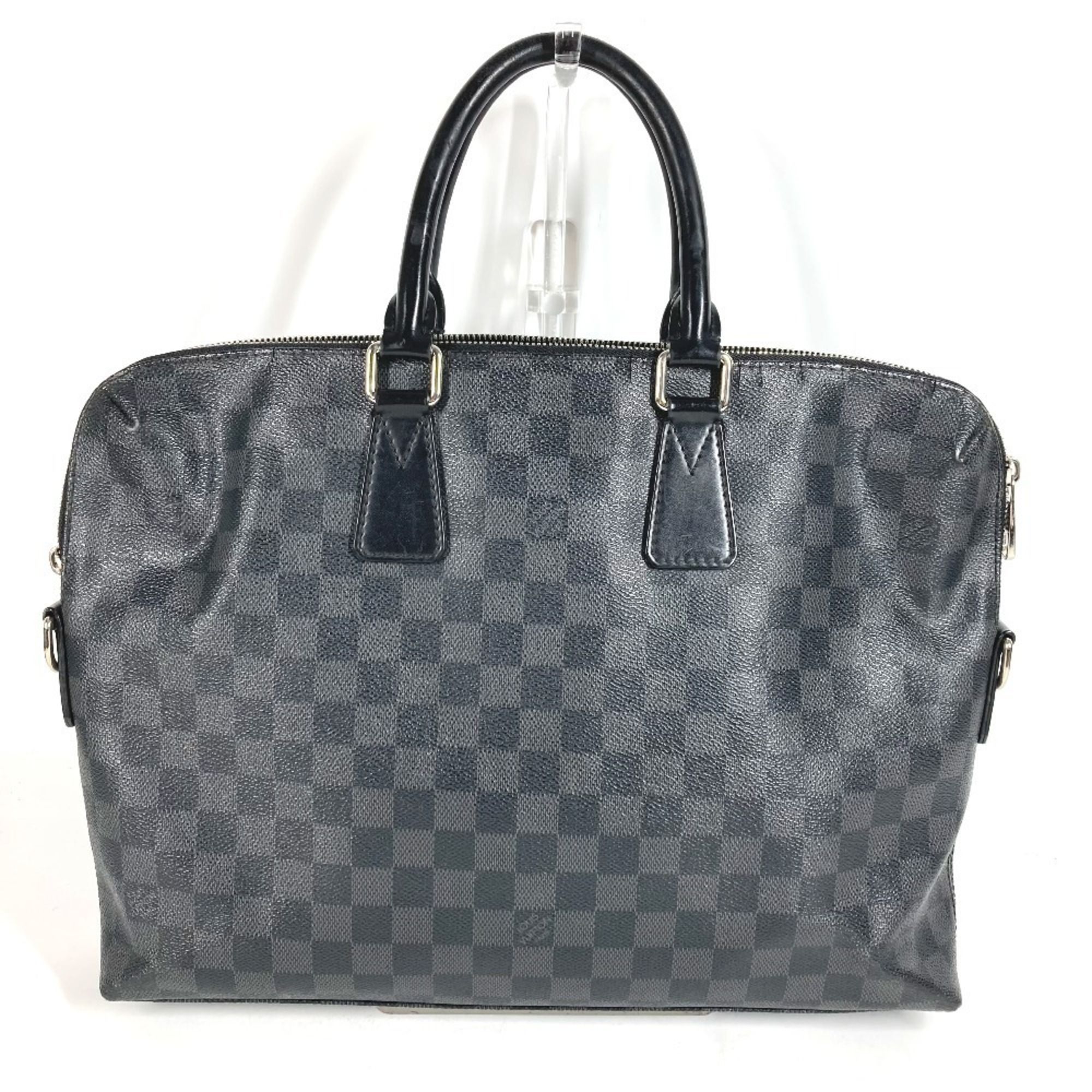 Damier Graphite Canvas Briefcase Handbag (Pre-Owned) - Louis Vuitton - Modalova