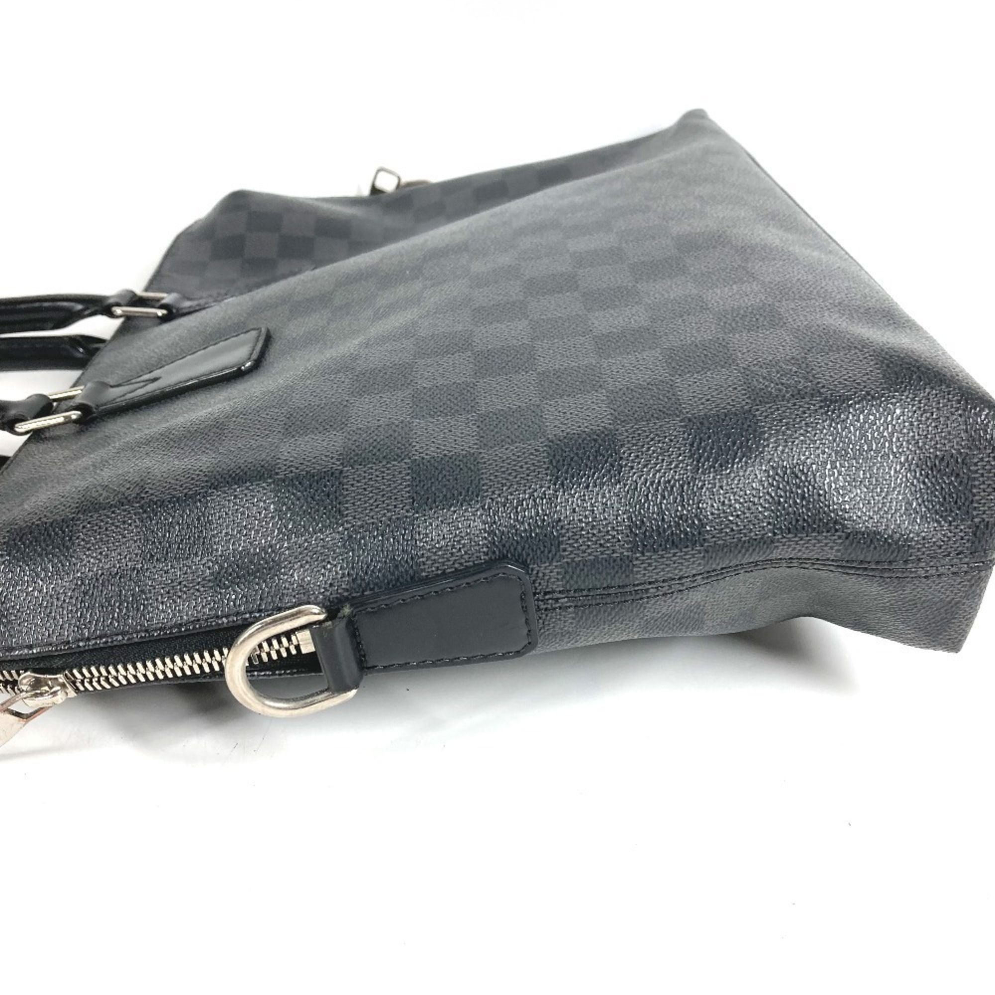 Damier Graphite Canvas Briefcase Handbag (Pre-Owned) - Louis Vuitton - Modalova