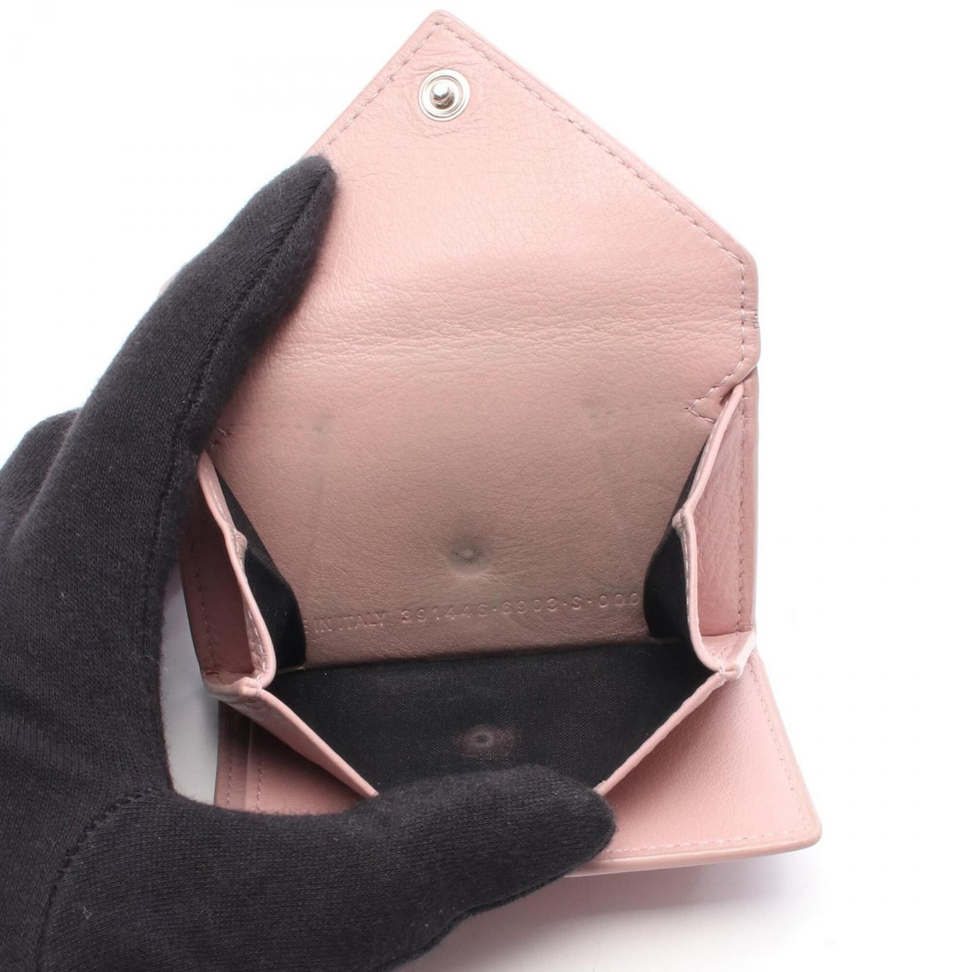 Leather Wallet (Tri-Fold) (Pre-Owned) - Balenciaga - Modalova