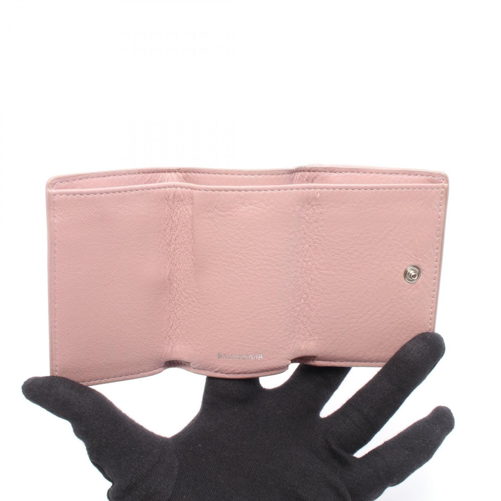 Leather Wallet (Tri-Fold) (Pre-Owned) - Balenciaga - Modalova