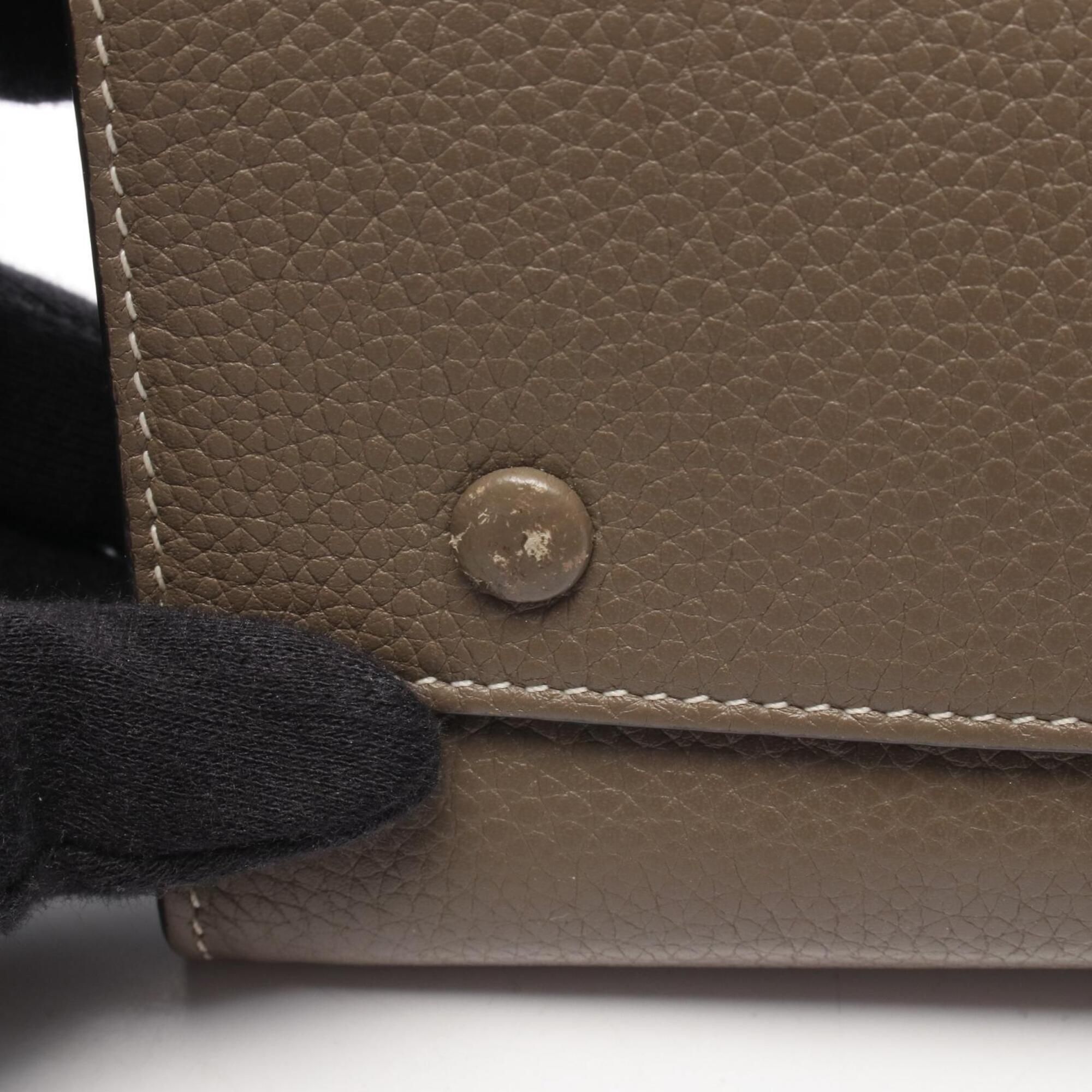 Leather Long Wallet (Bi-Fold) (Pre-Owned) - Celine - Modalova