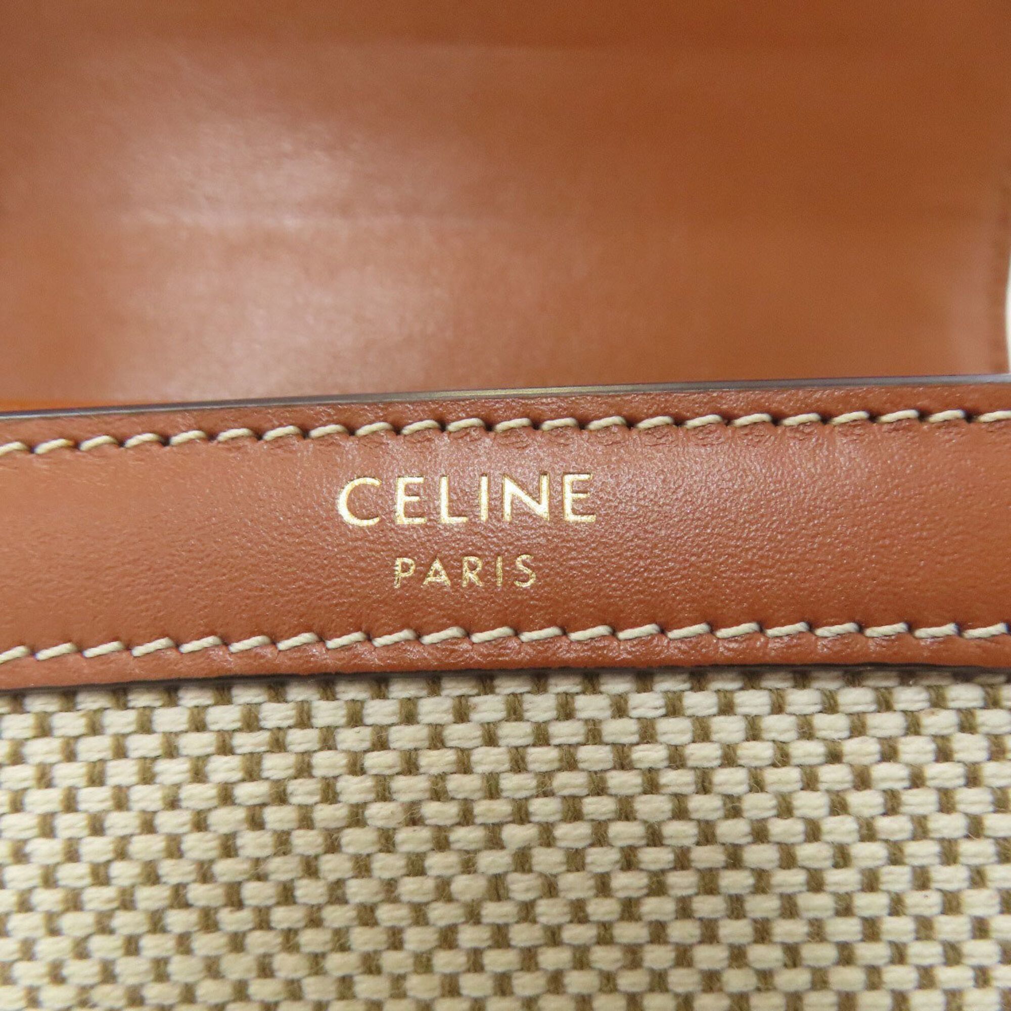 Canvas Leather Wallet (Tri-Fold) (Pre-Owned) - Celine - Modalova