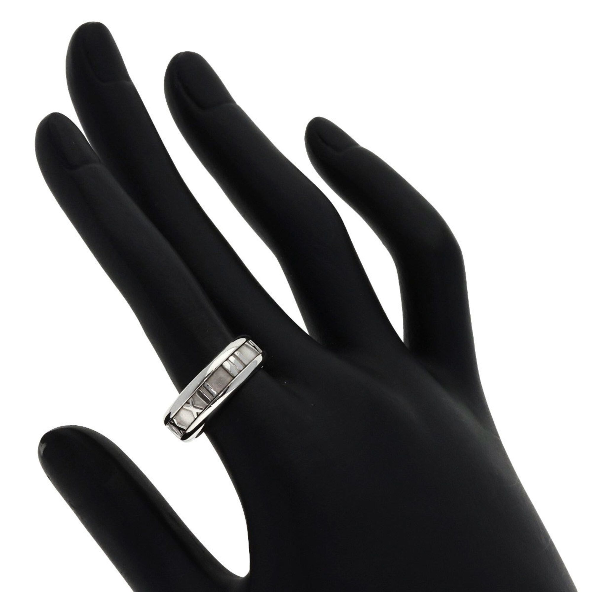 White Gold (18K) Band Ring (Pre-Owned) - Tiffany - Modalova