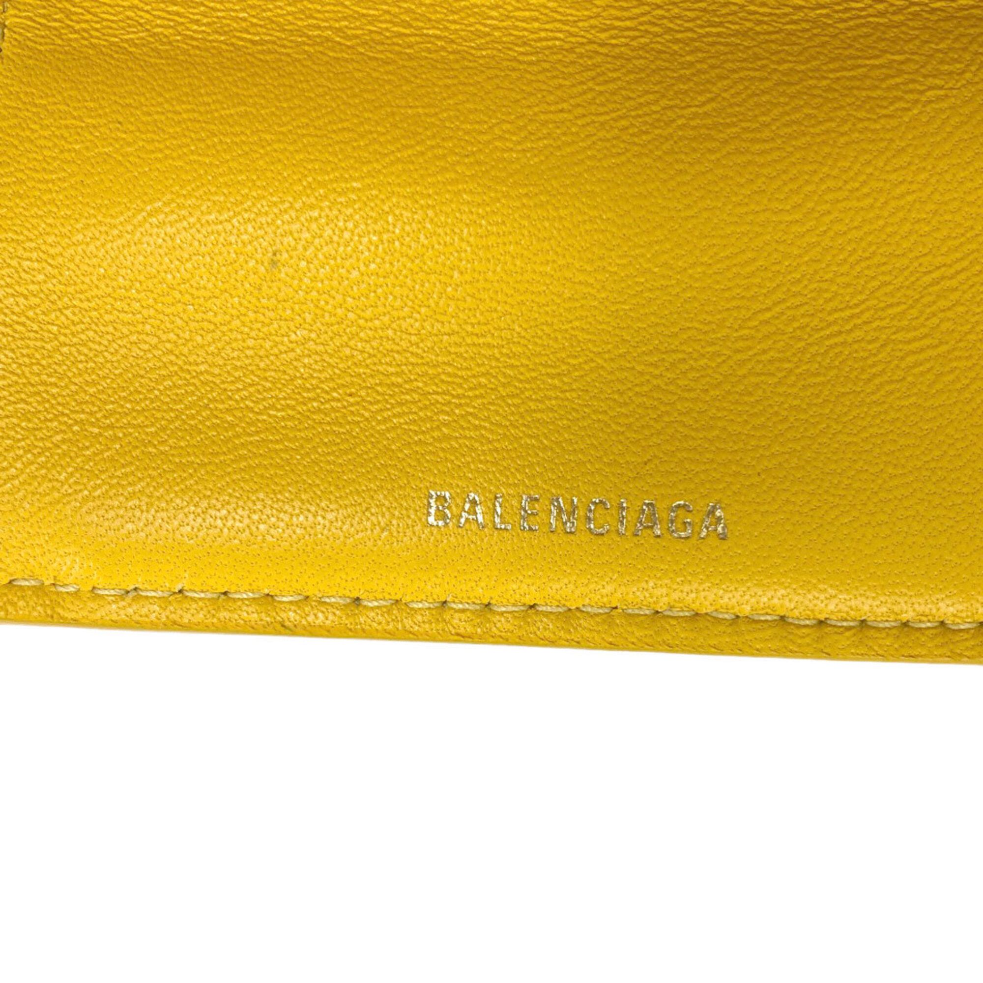 Leather Wallet (Tri-Fold) (Pre-Owned) - Balenciaga - Modalova